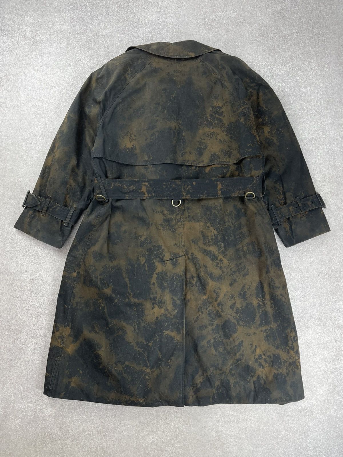 Burberry Vintage Burberry Tie-Dye Trench Coat Jacket Unisex Size US L / EU 52-54 / 3 - 13 Thumbnail