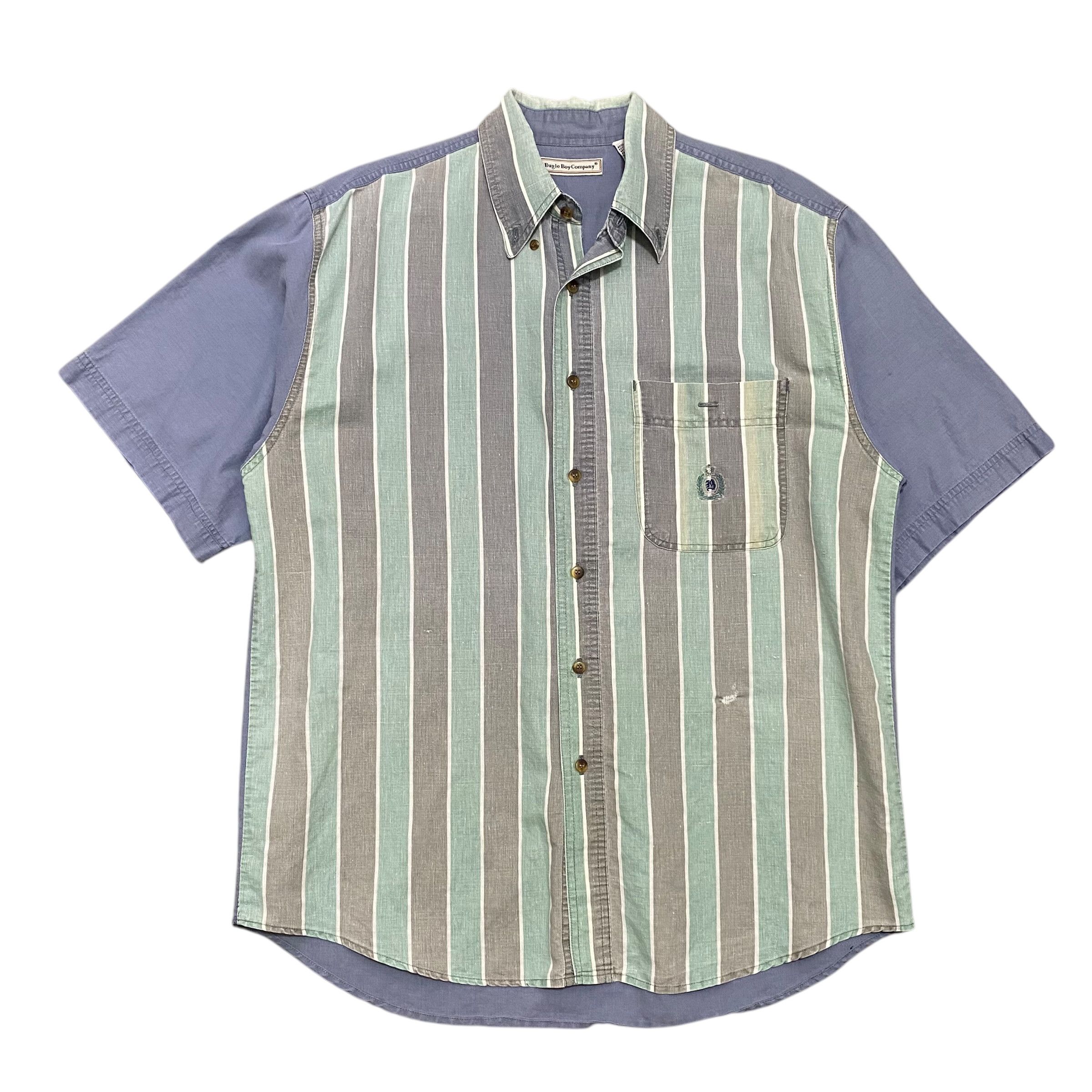 Bugle Boy Bugle Boy 90's Shirt Jacket Western Denim Snap