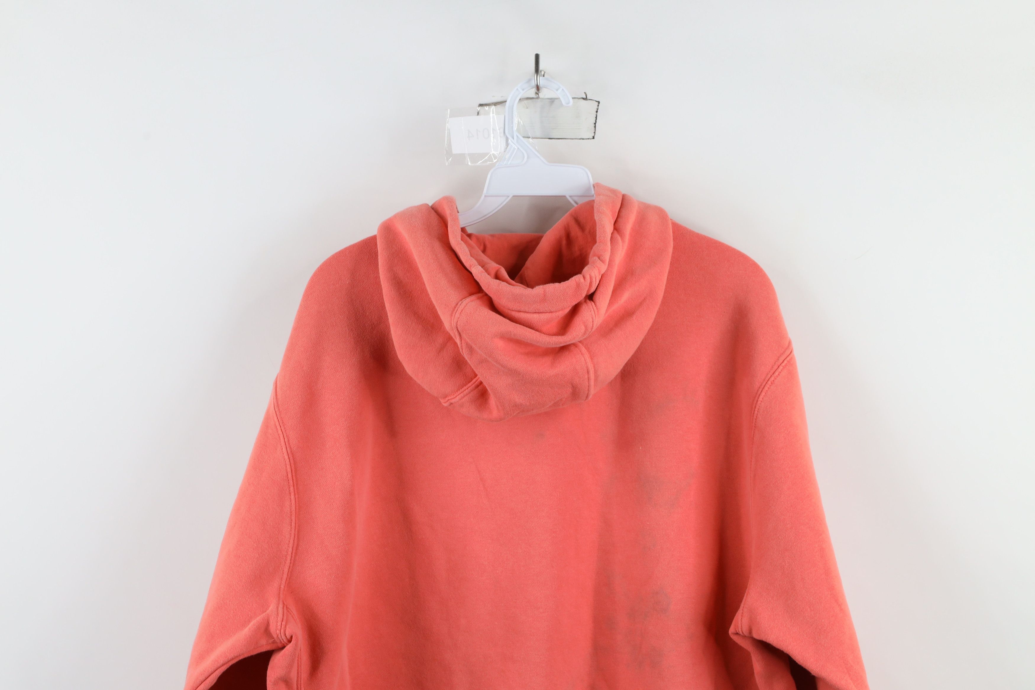Nike × Vintage Vintage Y2K Nike Scott Mini Swoosh Hoodie Sweatshirt Pink Size US L / EU 52-54 / 3 - 12 Thumbnail