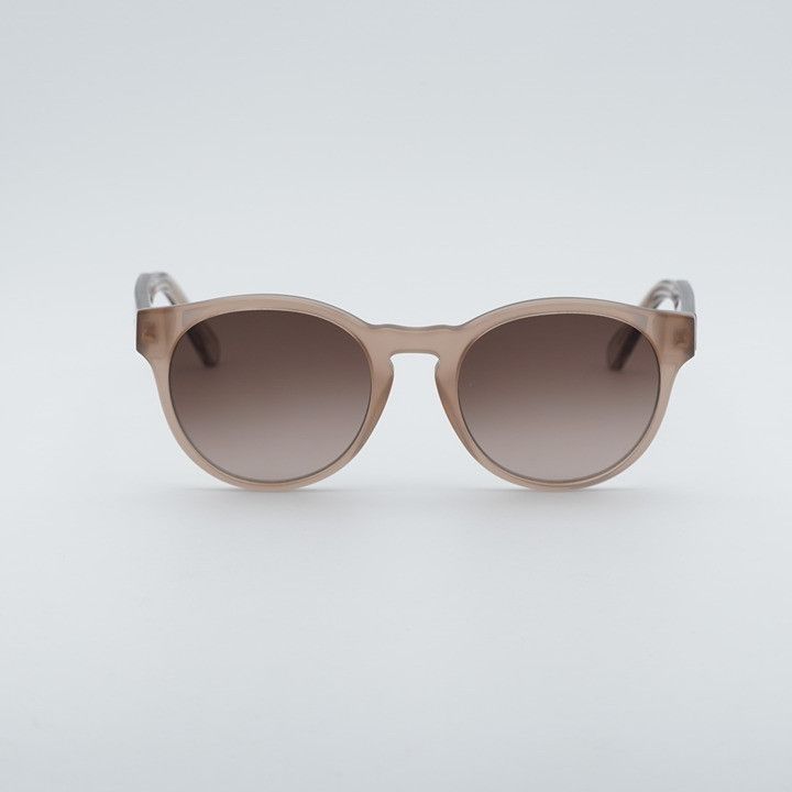 Salvatore Ferragamo Salvatore Ferragamo SF1068S 278 Sunglasses Sand Round Frame Size ONE SIZE - 5 Thumbnail