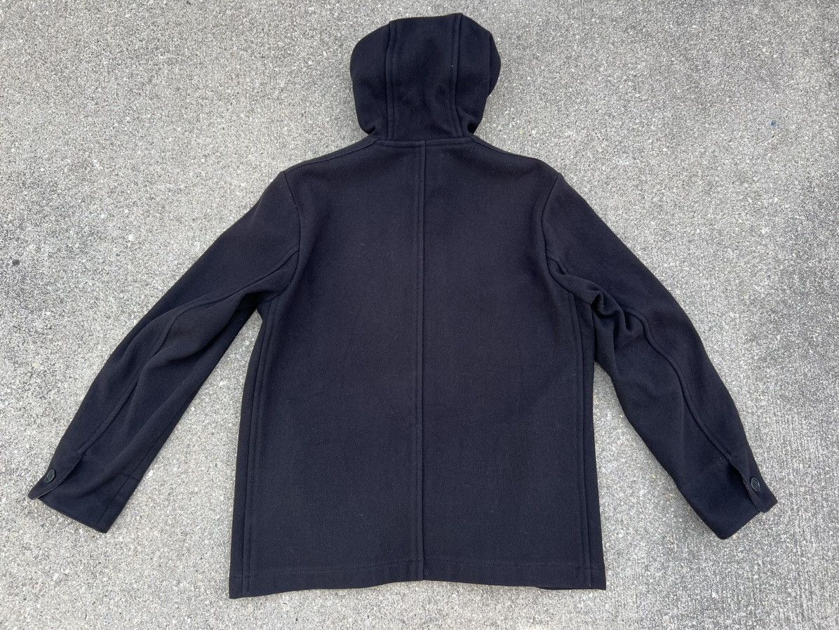 Margaret Howell Vintage Margaret Howell Black Wool Hoodie Jacket Size US L / EU 52-54 / 3 - 2 Thumbnail