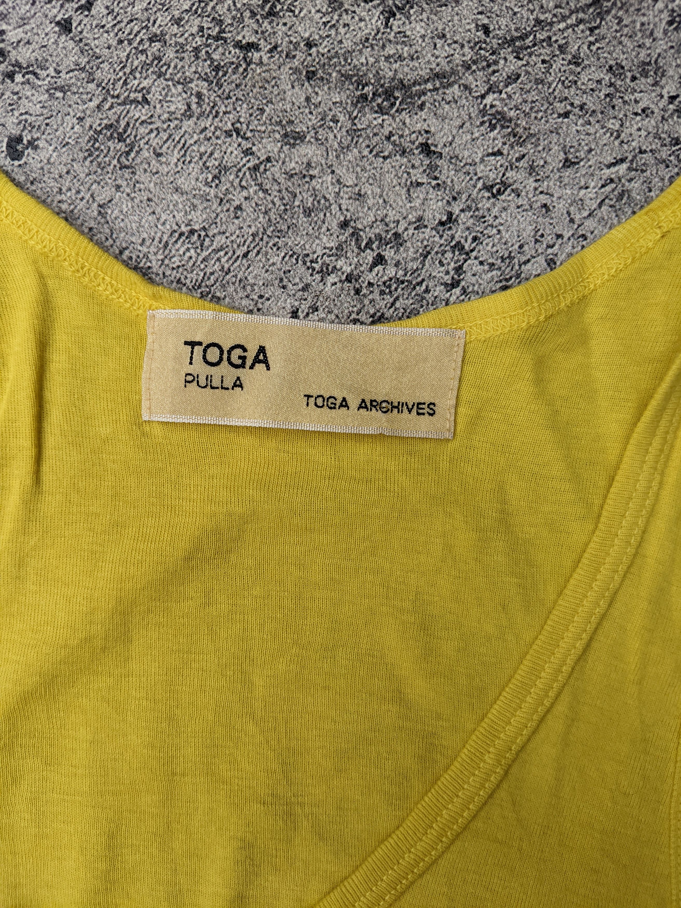 Toga Pulla Toga Archives New Type Elastic Tank Size US XS / EU 42 / 0 - 6 Thumbnail