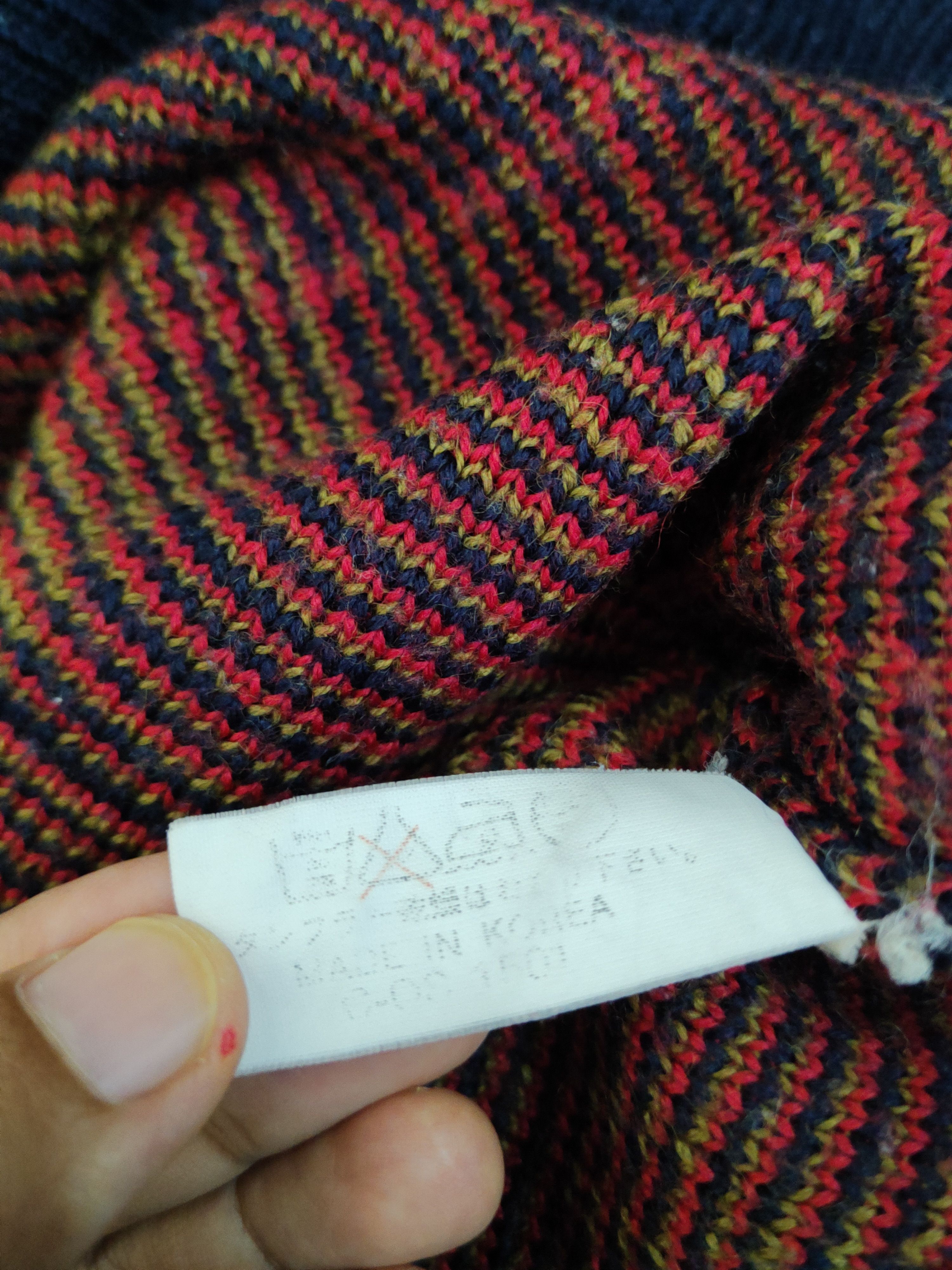 Homespun Knitwear × Japanese Brand Marulinne Navy Knitwear Cardigan #W1344 Size S / US 4 / IT 40 - 11 Thumbnail