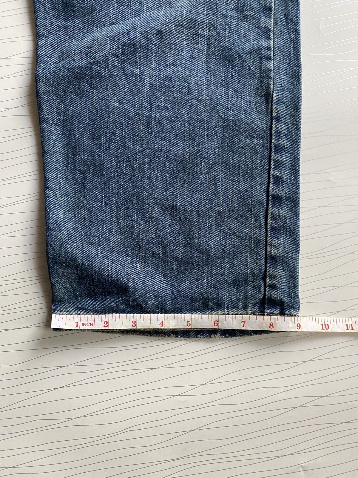 Japanese Brand Japanese Nylus Ripped Denim Jeans Size US 34 / EU 50 - 16 Thumbnail