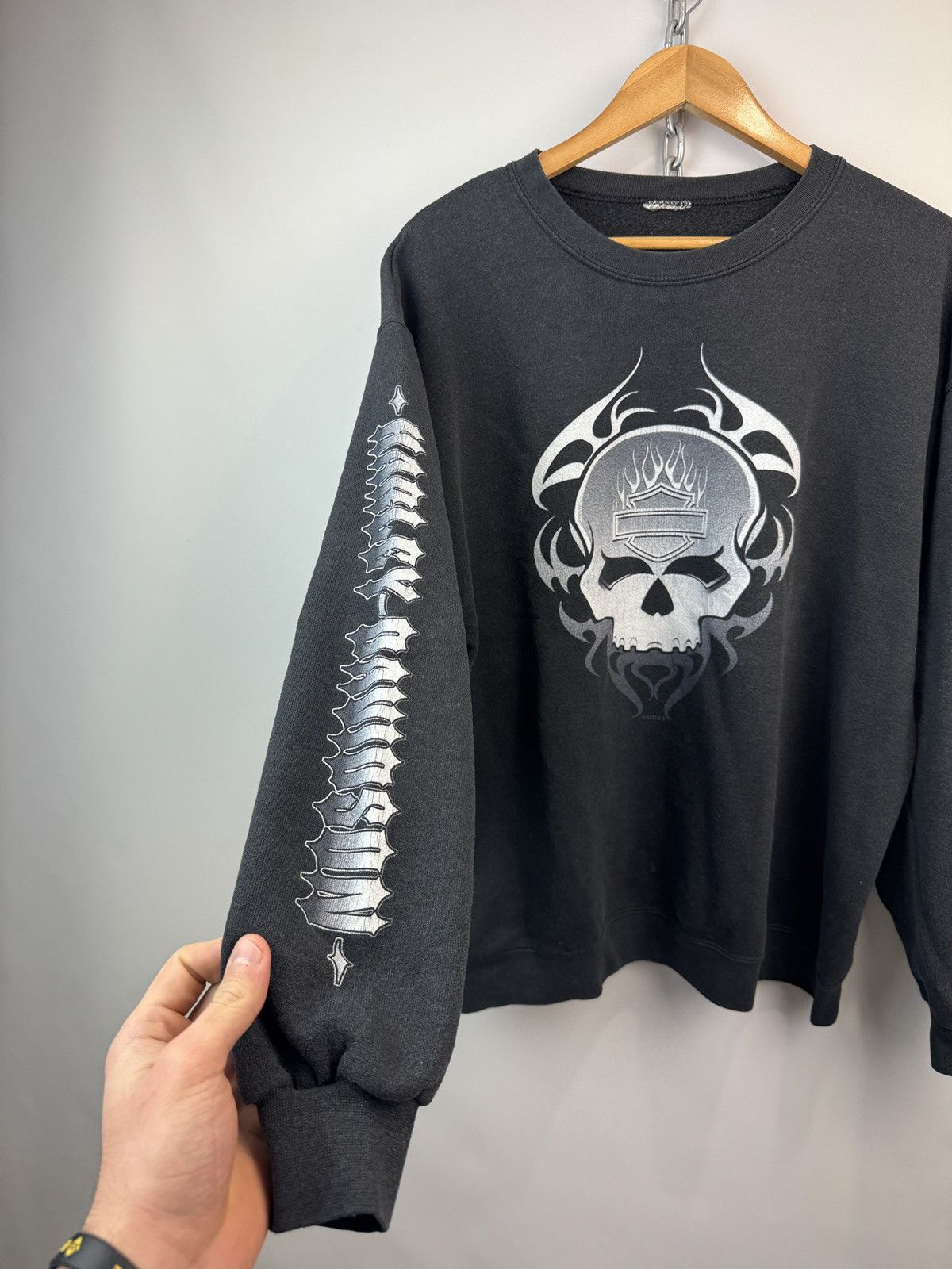 Vintage Harley Davidson Vintage SWEATSHIRT Size US L / EU 52-54 / 3 - 5 Thumbnail