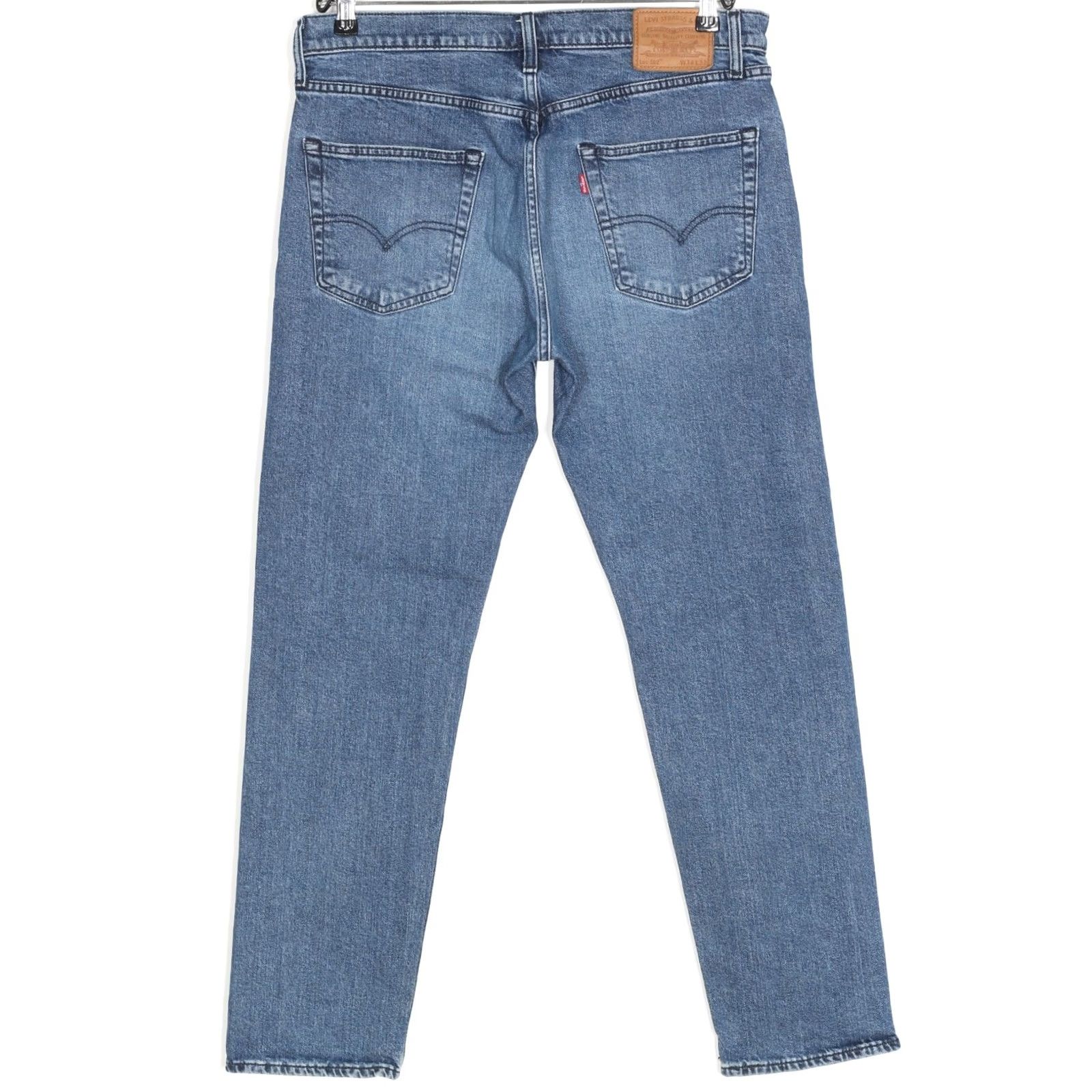 Levi's LEVI’S 502 Tapered Jeans Men 34x30 34x32 Premium Big E Stretch Denim Blue Regular Zip 5-Pocket Size US 34 / EU 50 - 2 Thumbnail