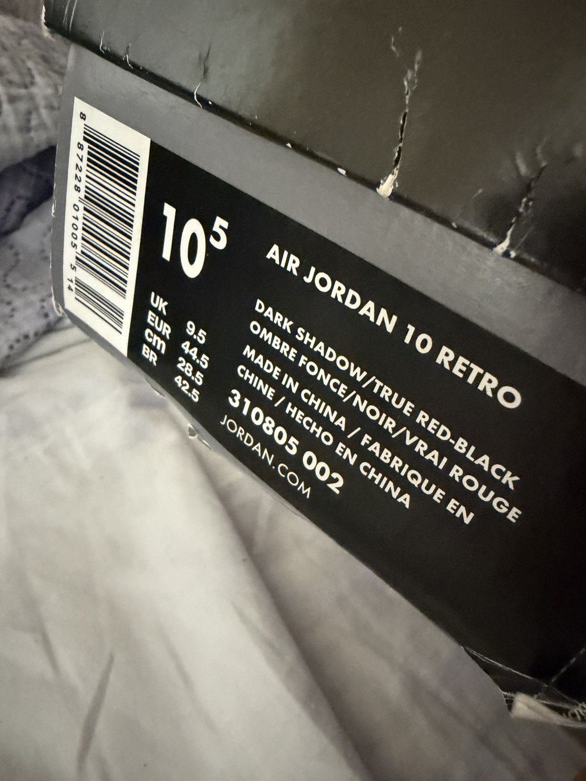 Jordan Brand Black Cement 3s 2018 Size US 10.5 / EU 43-44 - 7 Thumbnail