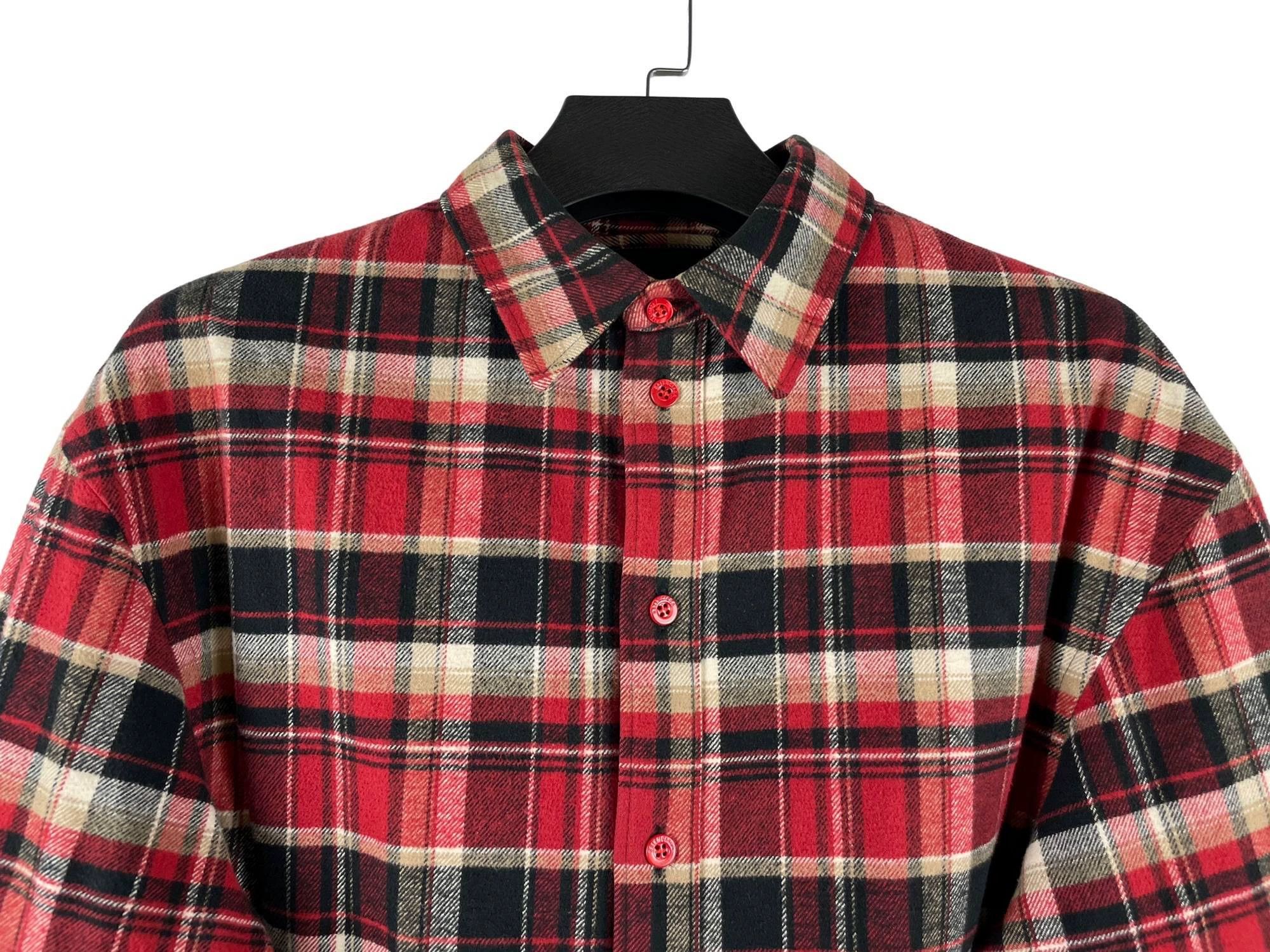 Balenciaga Balenciaga Check Quilted Oversized Jacket 03632 Size US M / EU 48-50 / 2 - 3 Thumbnail
