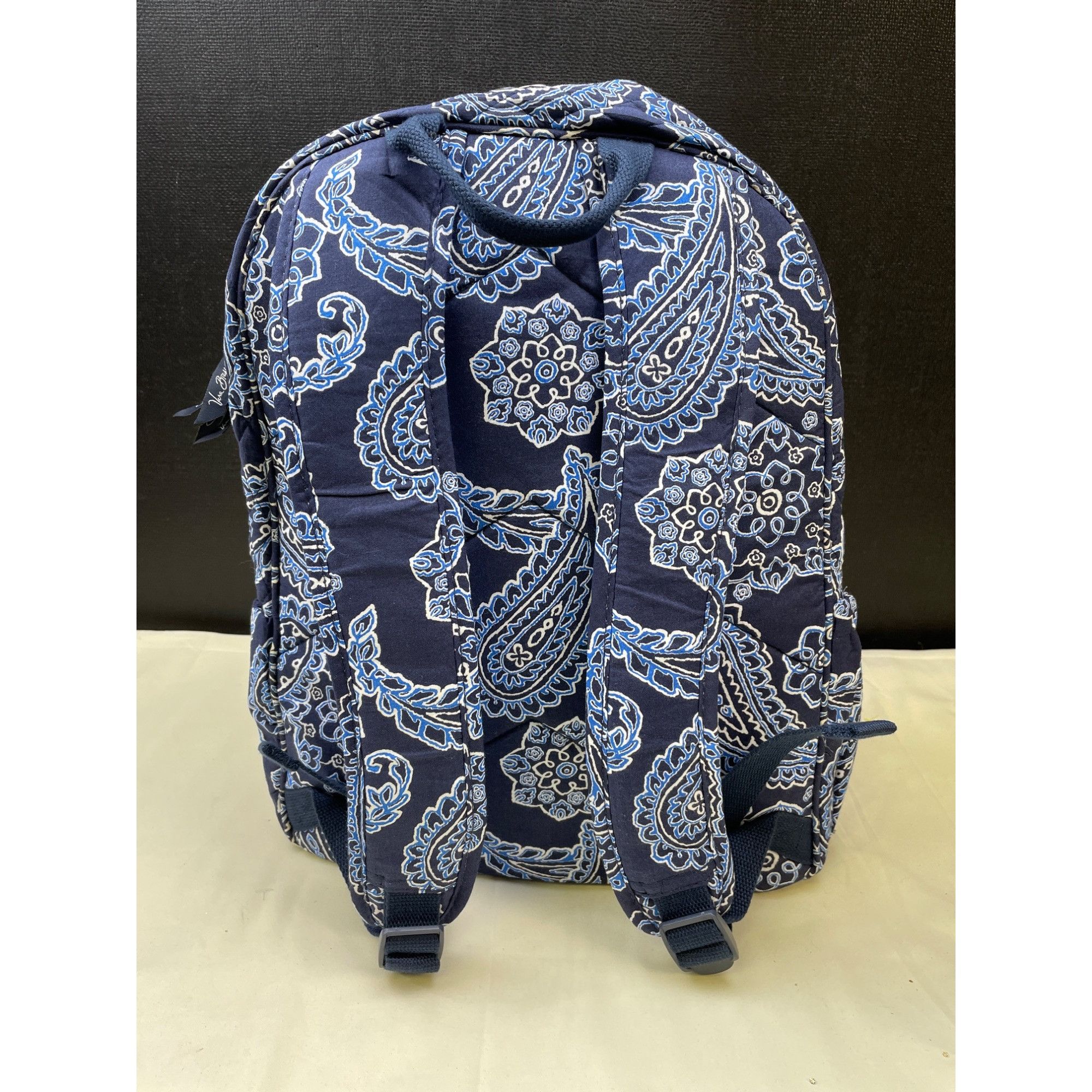 Vera Bradley Vera Bradley Blue Bandana Women's Campus Backpack SKU 6093 Size ONE SIZE - 6 Thumbnail