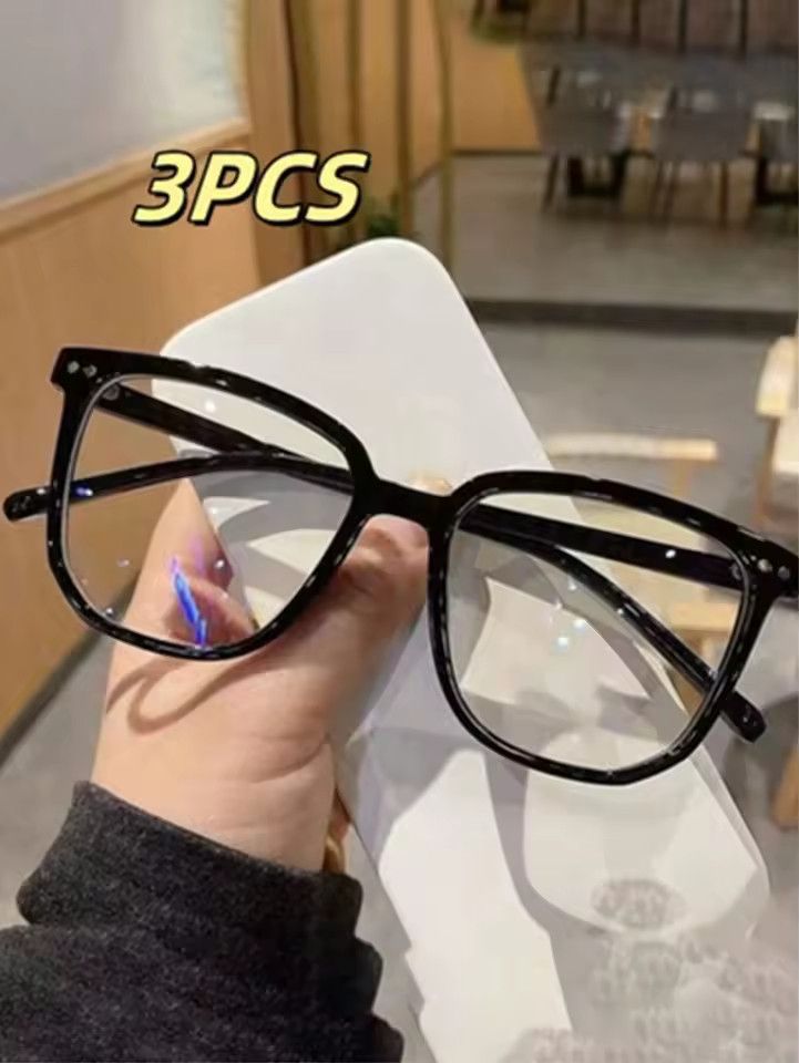 UNIVERSAL PRODUCTS. 3 pairs of universal fashion glasses, square-framed glasses Size ONE SIZE - 7 Thumbnail