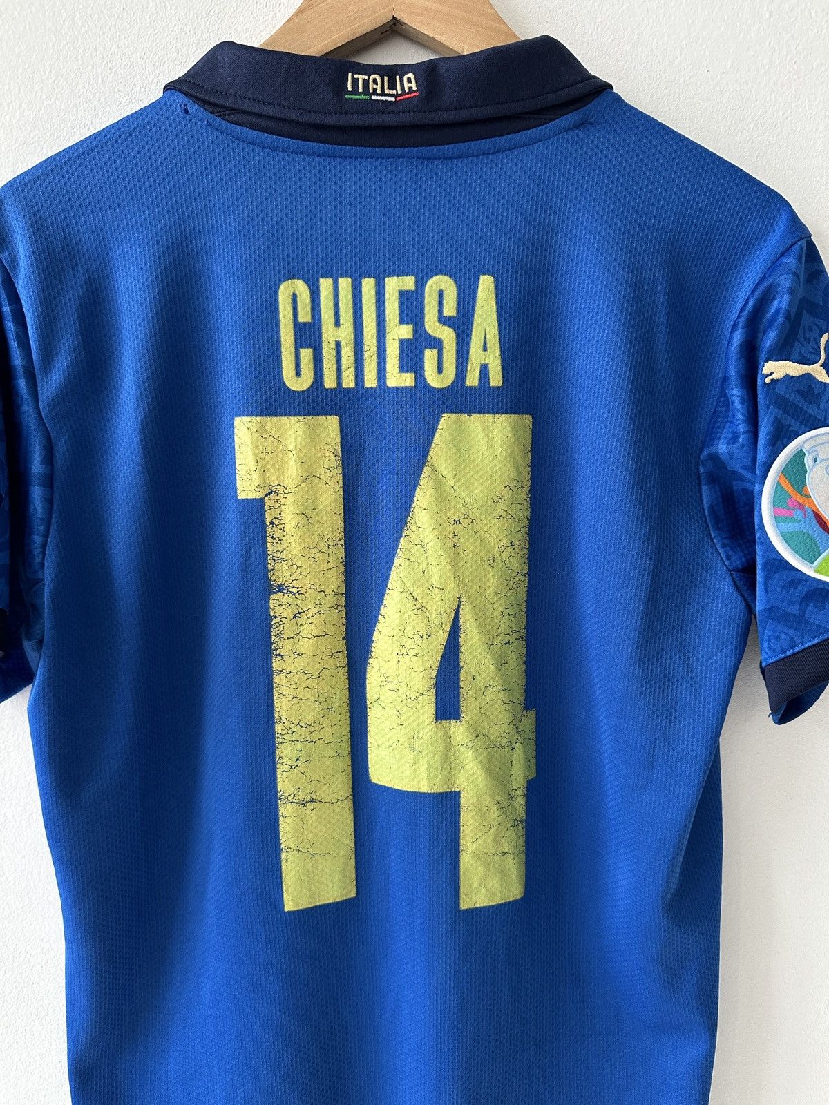 Puma Italy National Team Jersey 2020 Puma #14 Chiesa Size US S / EU 44-46 / 1 - 12 Thumbnail