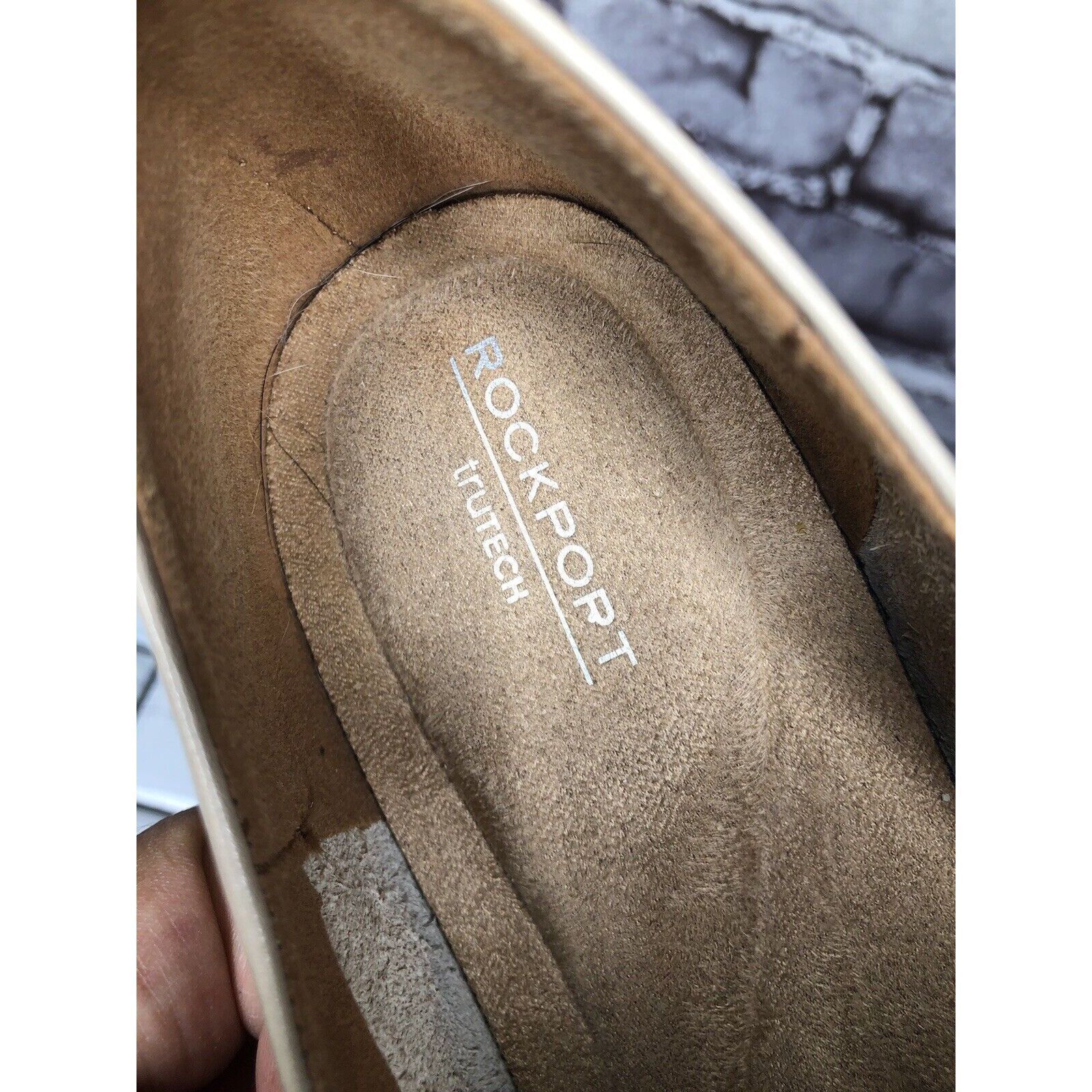 Rockport Rockport Trutech Beige Nude Leather Penny Slip On Dressy Loa Size US 7.5 / IT 37.5 - 18 Thumbnail