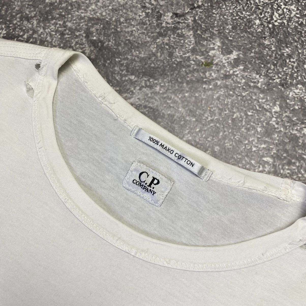 Vintage Vintage C.P. Company small logo massimo ossi Longsleeve Size US S / EU 44-46 / 1 - 4 Thumbnail