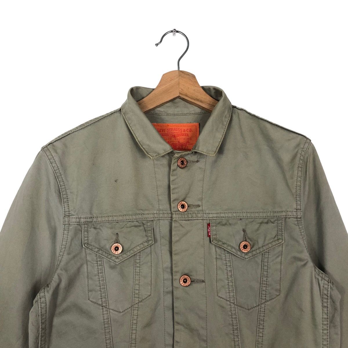 Levi's 🔥90’s Vintage Chore Work Jacket Levi’s Multi Pocket Size US M / EU 48-50 / 2 - 3 Thumbnail