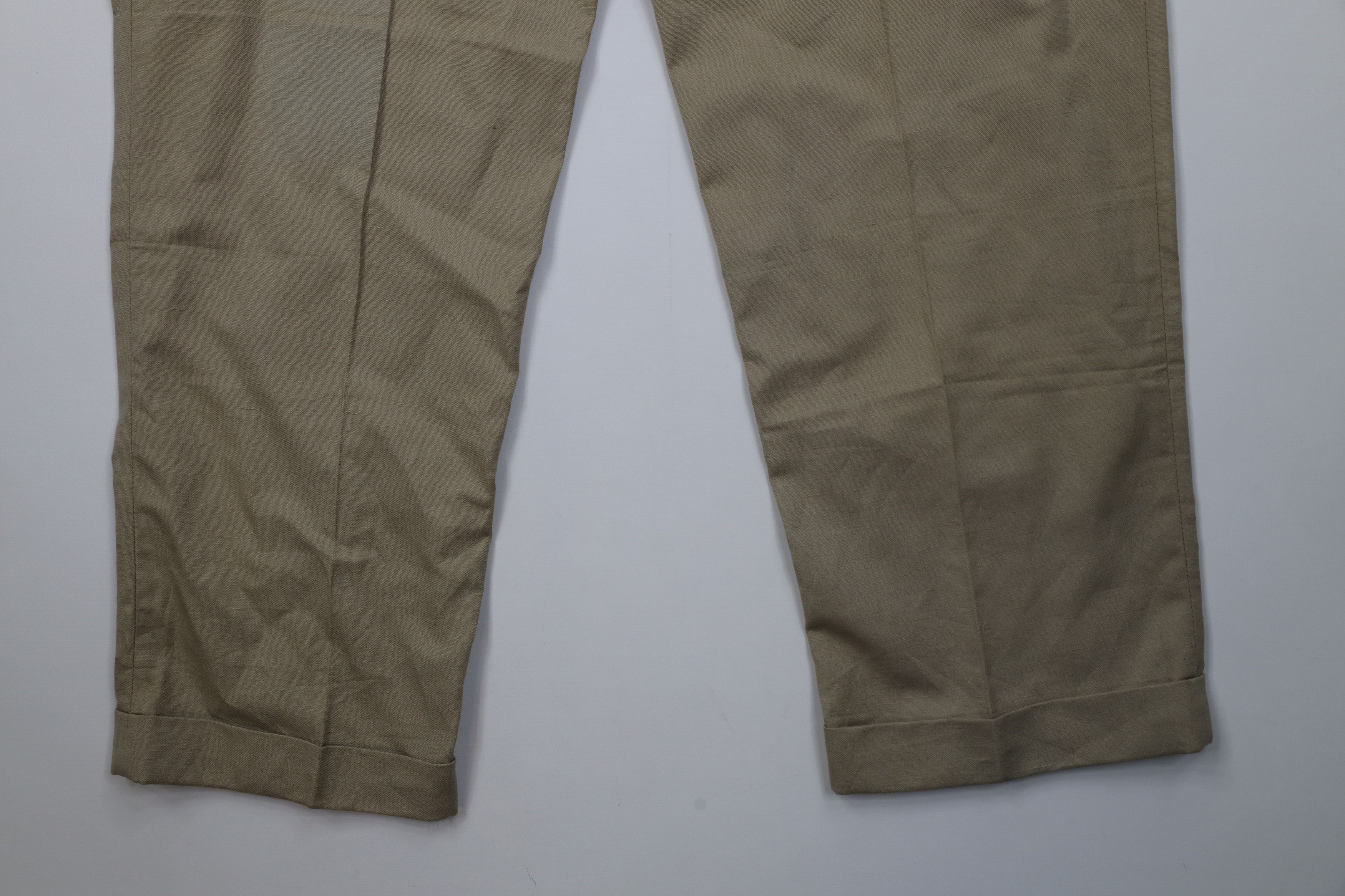 Polo Ralph Lauren Deadstock Vintage 90s Ralph Lauren Wide Leg Chino Pants USA Size US 38 / EU 54 - 13 Thumbnail
