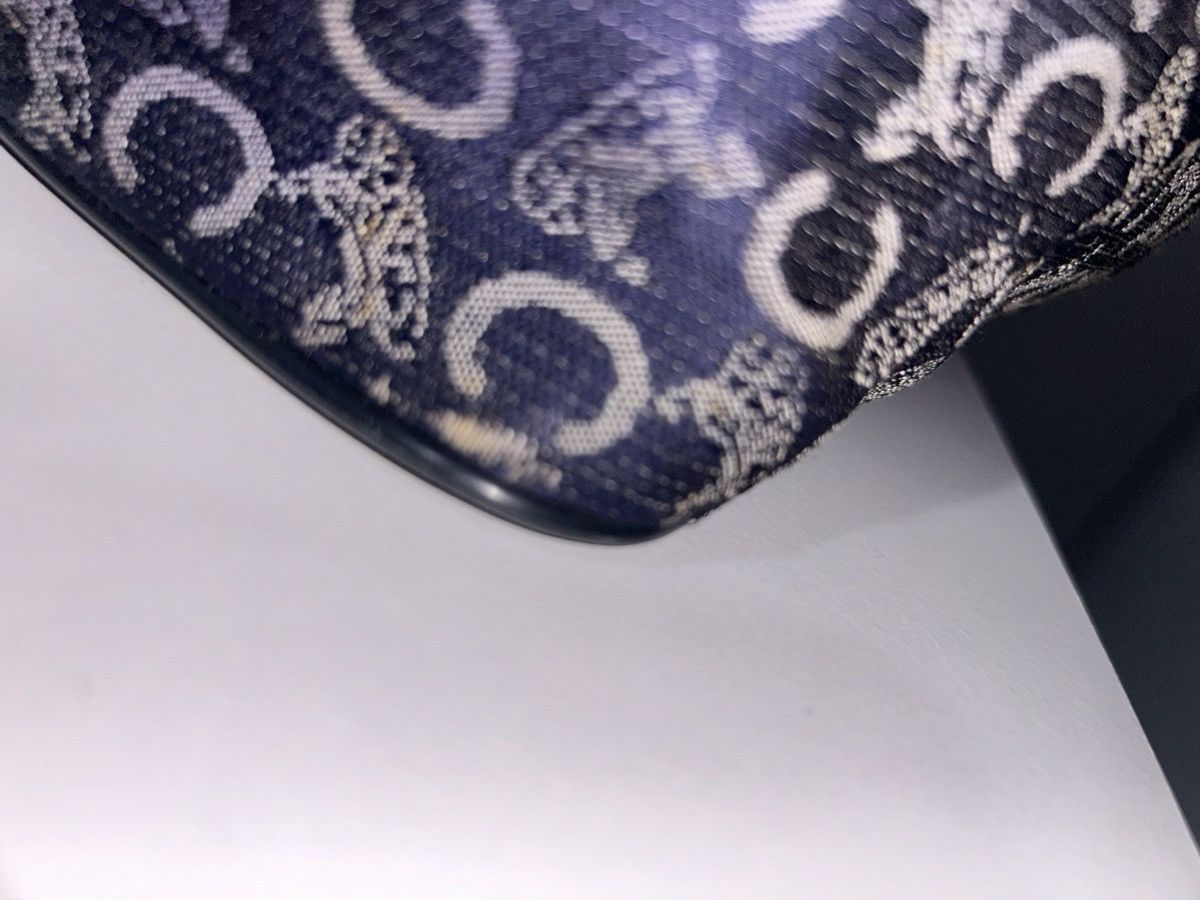 Celine Celine CMacadam Canvas Blue Boston Bag Size ONE SIZE - 18 Thumbnail