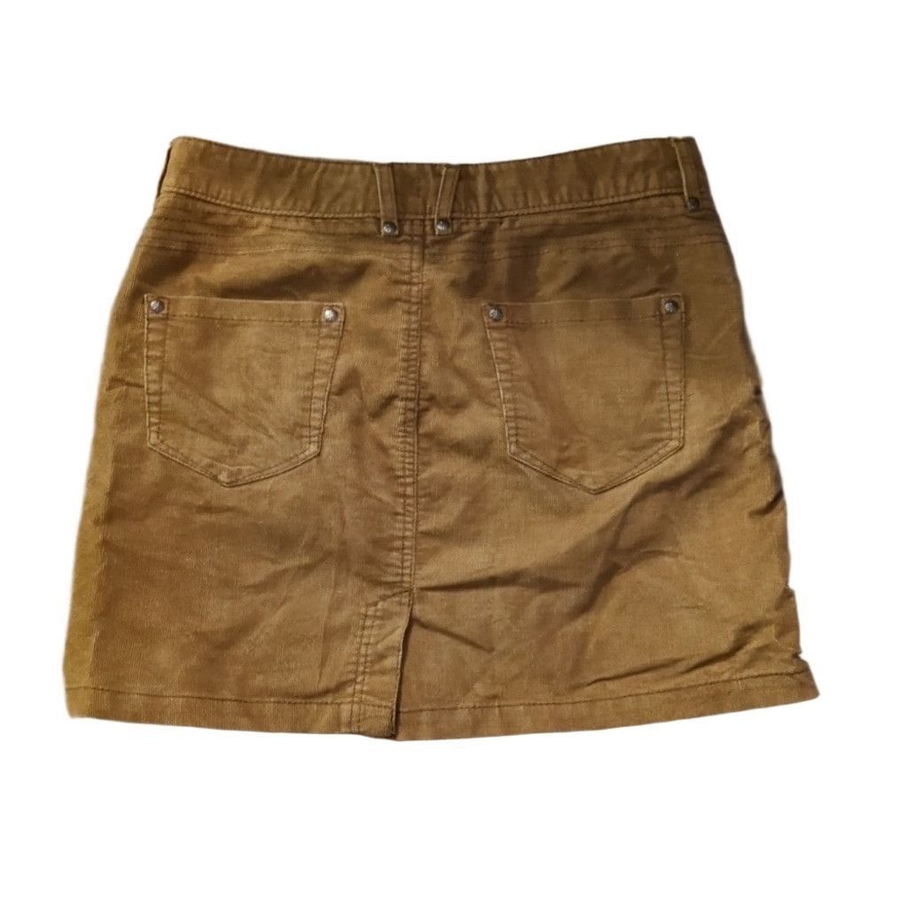 Athleta Athleta Old Gold Corduroy Mini Skirt Size 2 Size 26" / US 2 / IT 38 - 7 Thumbnail