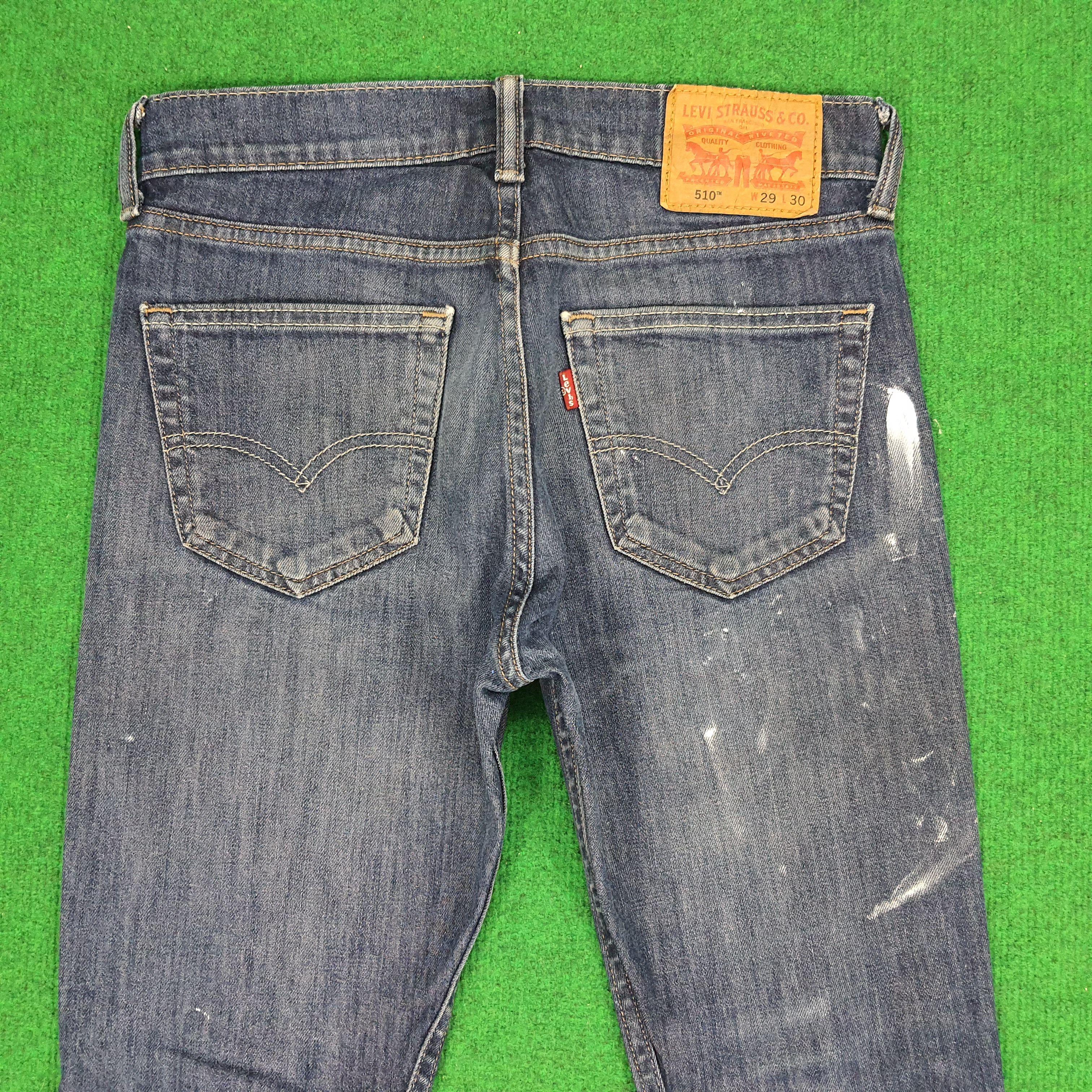 Levi's × Vintage Vintage Levi's 510 Distressed Art American Brand Jean Size US 29 - 5 Thumbnail
