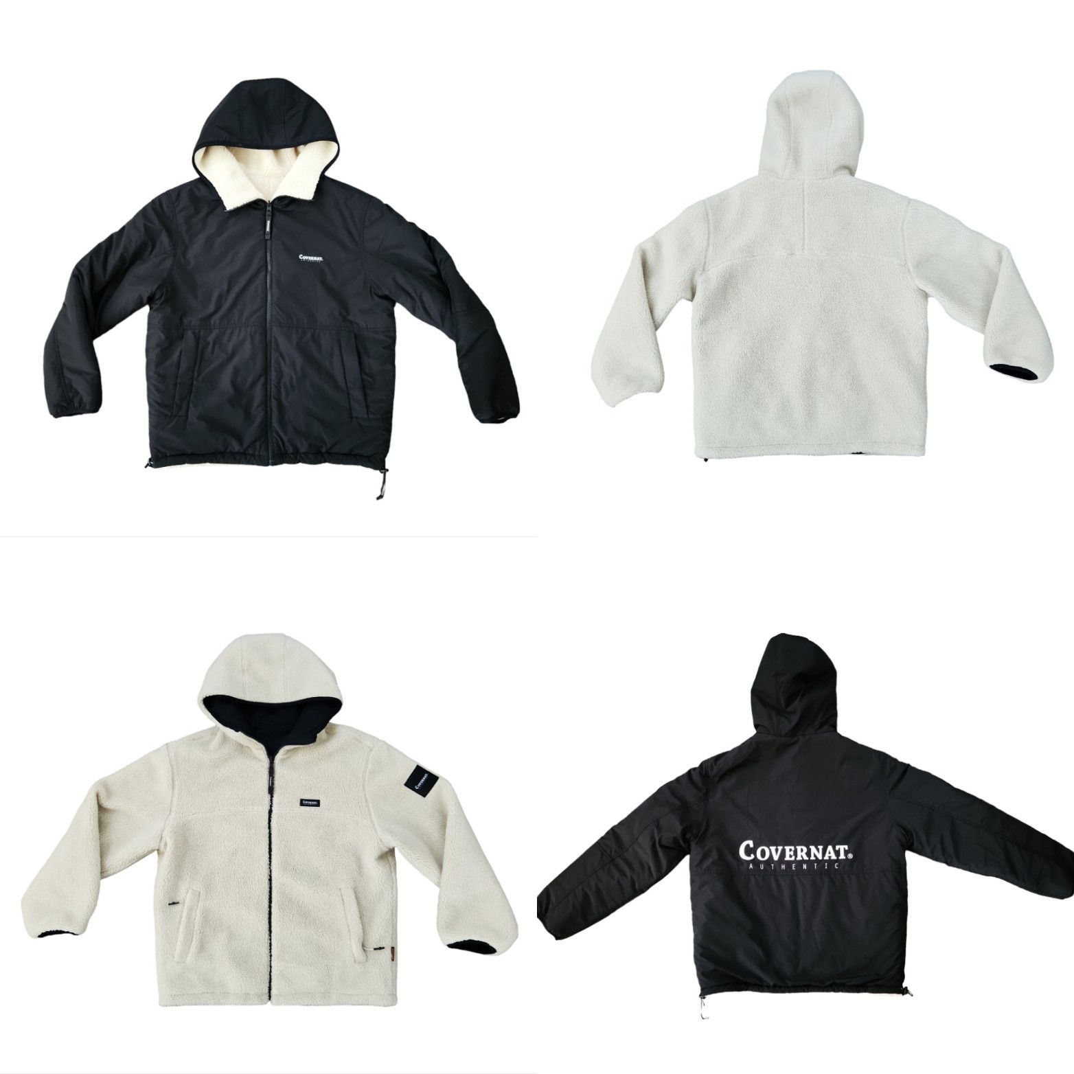 Thermore X Covernat Sherpa Reversible Japan Jacket SZ Medium