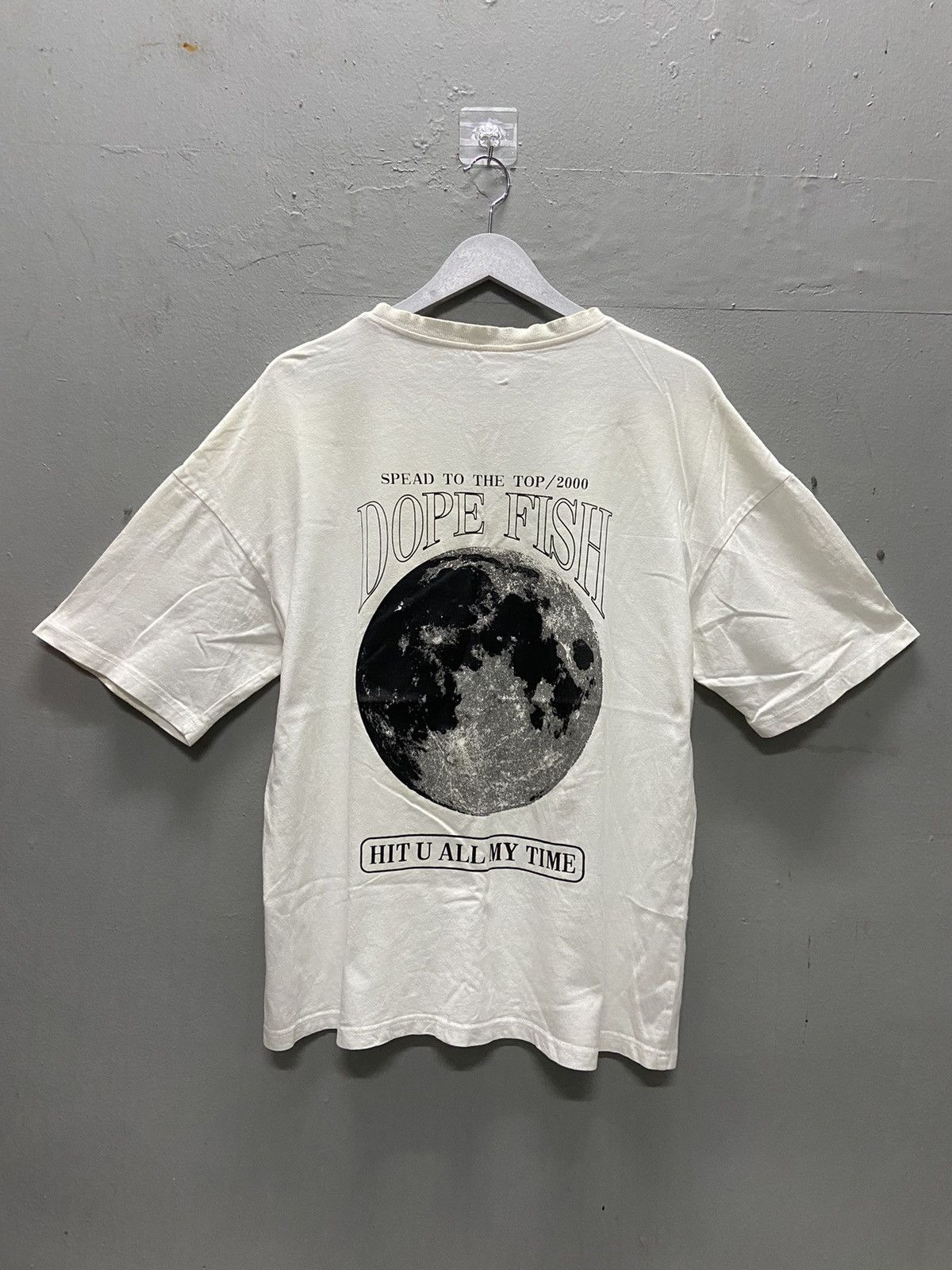 Japanese Brand DOPE FISH SPEED TO THE TOP 2000 BAGGY STYLE TEE SHIRT Size US L / EU 52-54 / 3 - 1 Thumbnail
