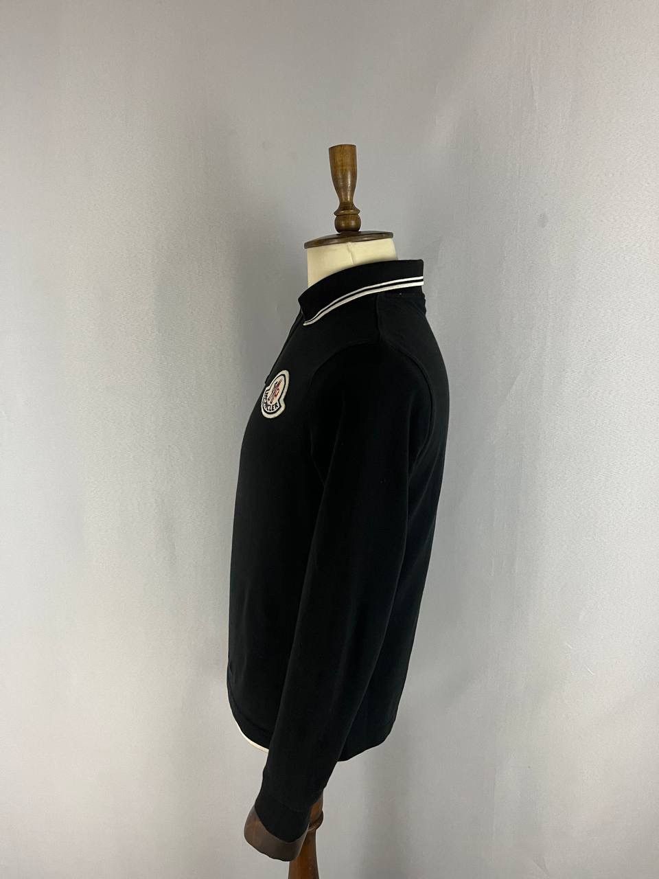 Moncler Moncler Polo Long Sleeve Black Size US L / EU 52-54 / 3 - 5 Thumbnail