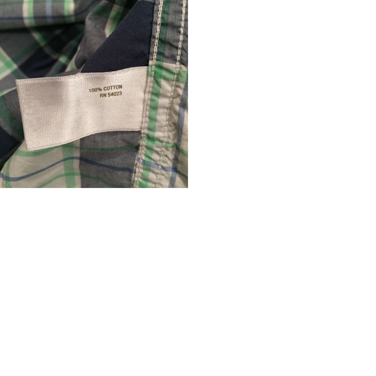 Old Navy Old Navy Shirt Mens XL Blue Plaid Long Sleeve Button-Up Shirt Size US XL / EU 56 / 4 - 9 Thumbnail