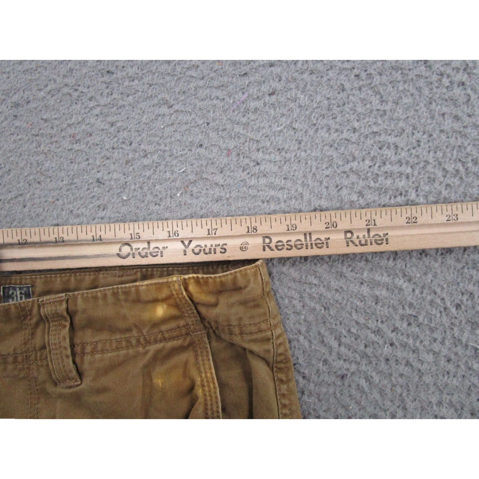 Old Navy Old Navy Y2K Loose Brown Cargo Pants 36x34 Utility Workwear Skater Grunge Size US 36 / EU 52 - 7 Thumbnail