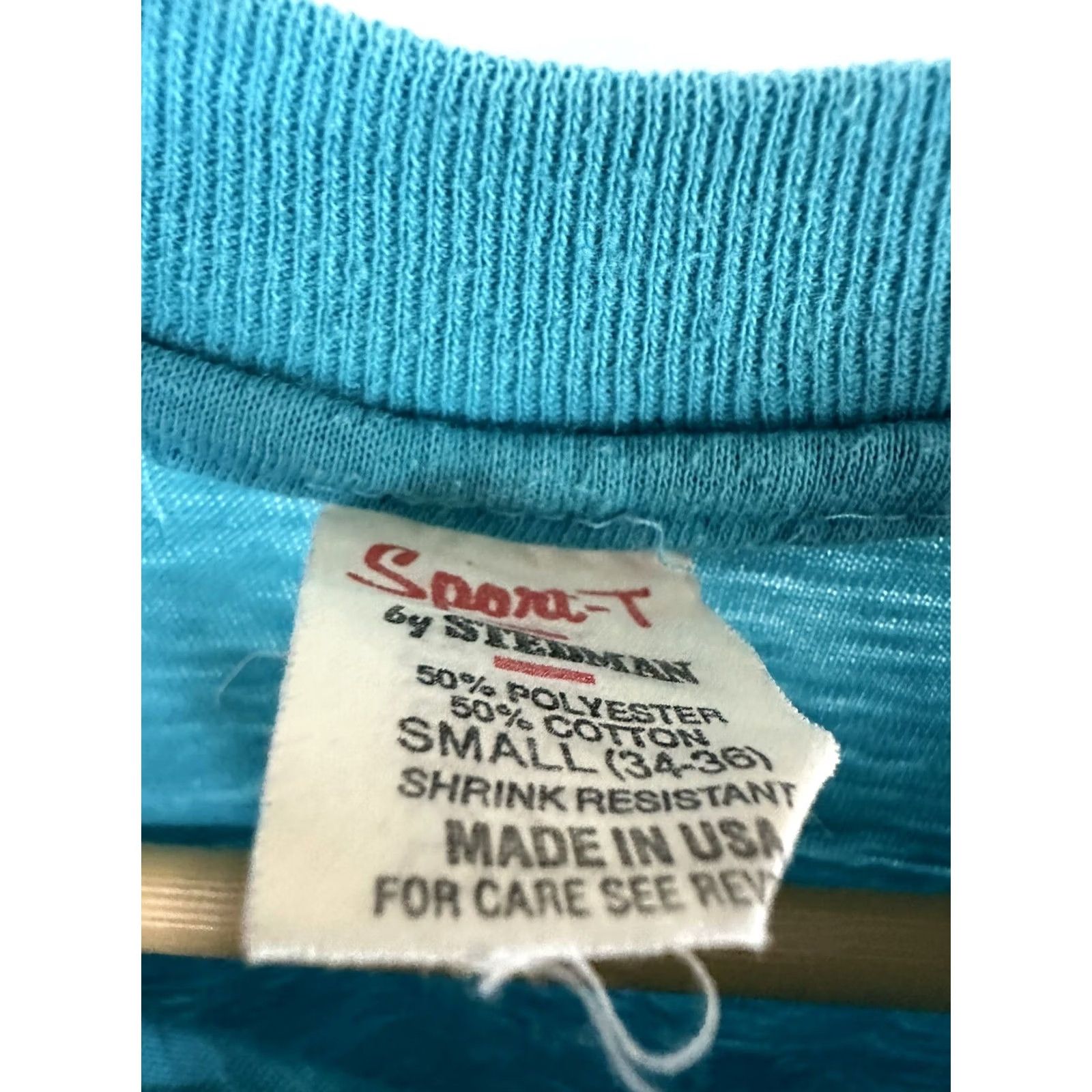 Vintage VINTAGE Ralph Stanley Southwest Virginia Music Festival T-Shirt Men S Turquoise 80s Band Country Festival Western Mens Size US S / EU 44-46 / 1 - 4 Thumbnail