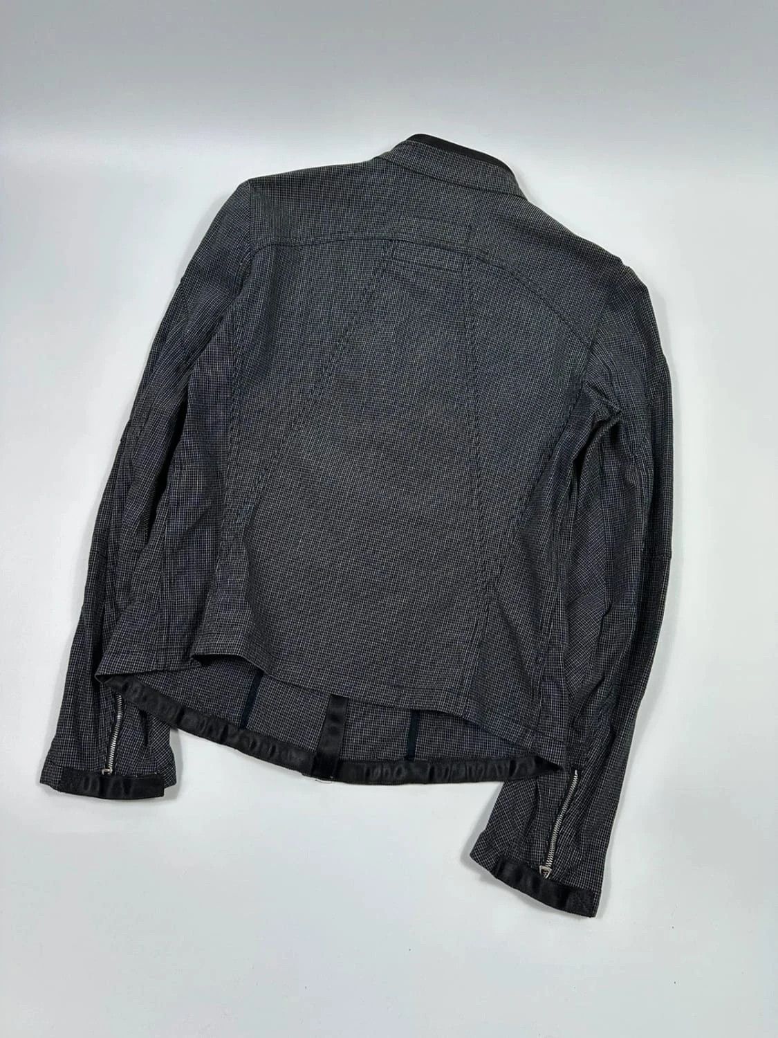 Marithe + Francois Girbaud Marithé + Francois Girbaud Fitted Jacket Pied de Poule Size M / US 6-8 / IT 42-44 - 9 Thumbnail
