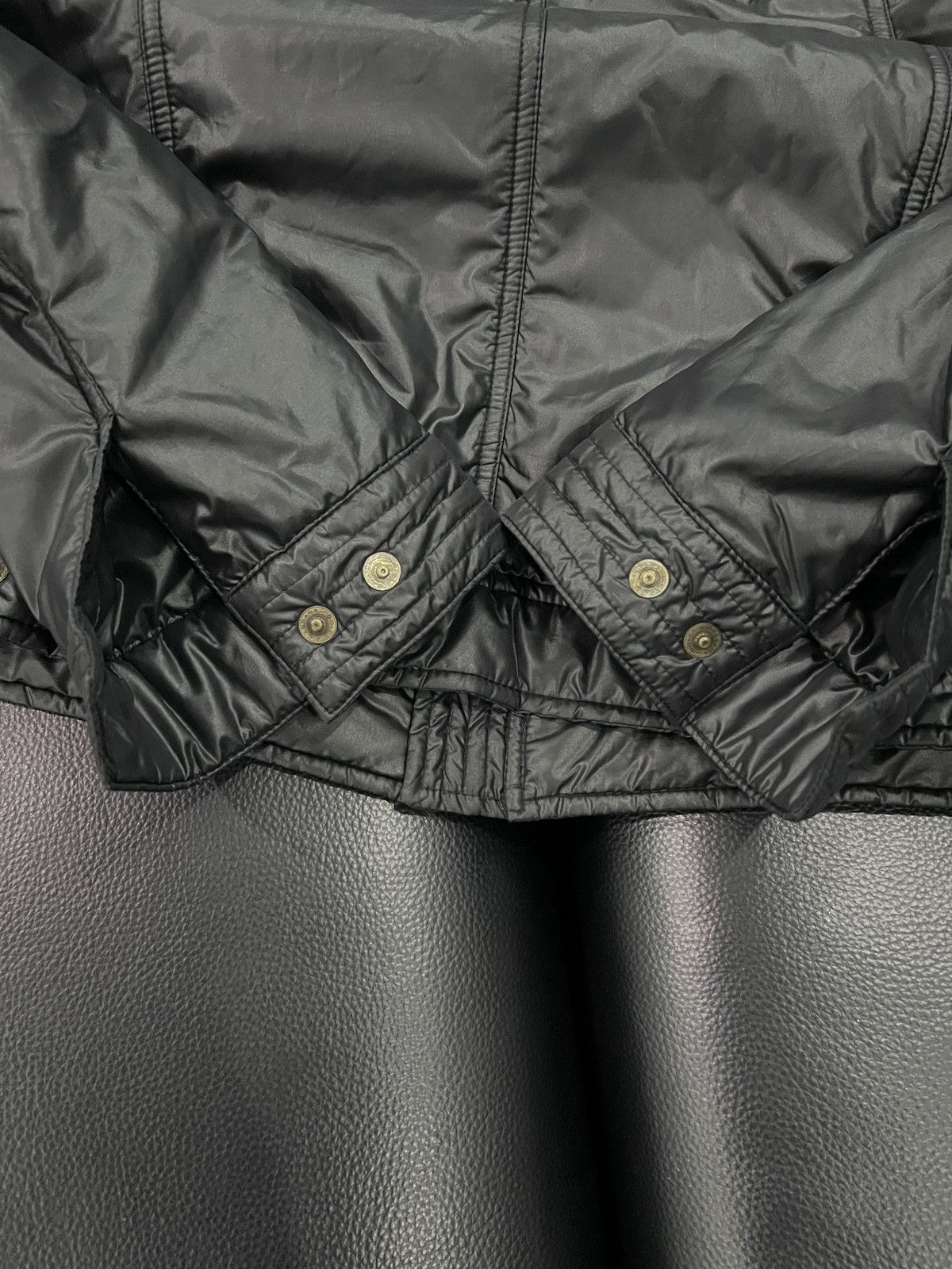 Dolce & Gabbana Dolce & Gabbana Nylon & Goatskin Trim Padded Jacket Size US M / EU 48-50 / 2 - 9 Thumbnail