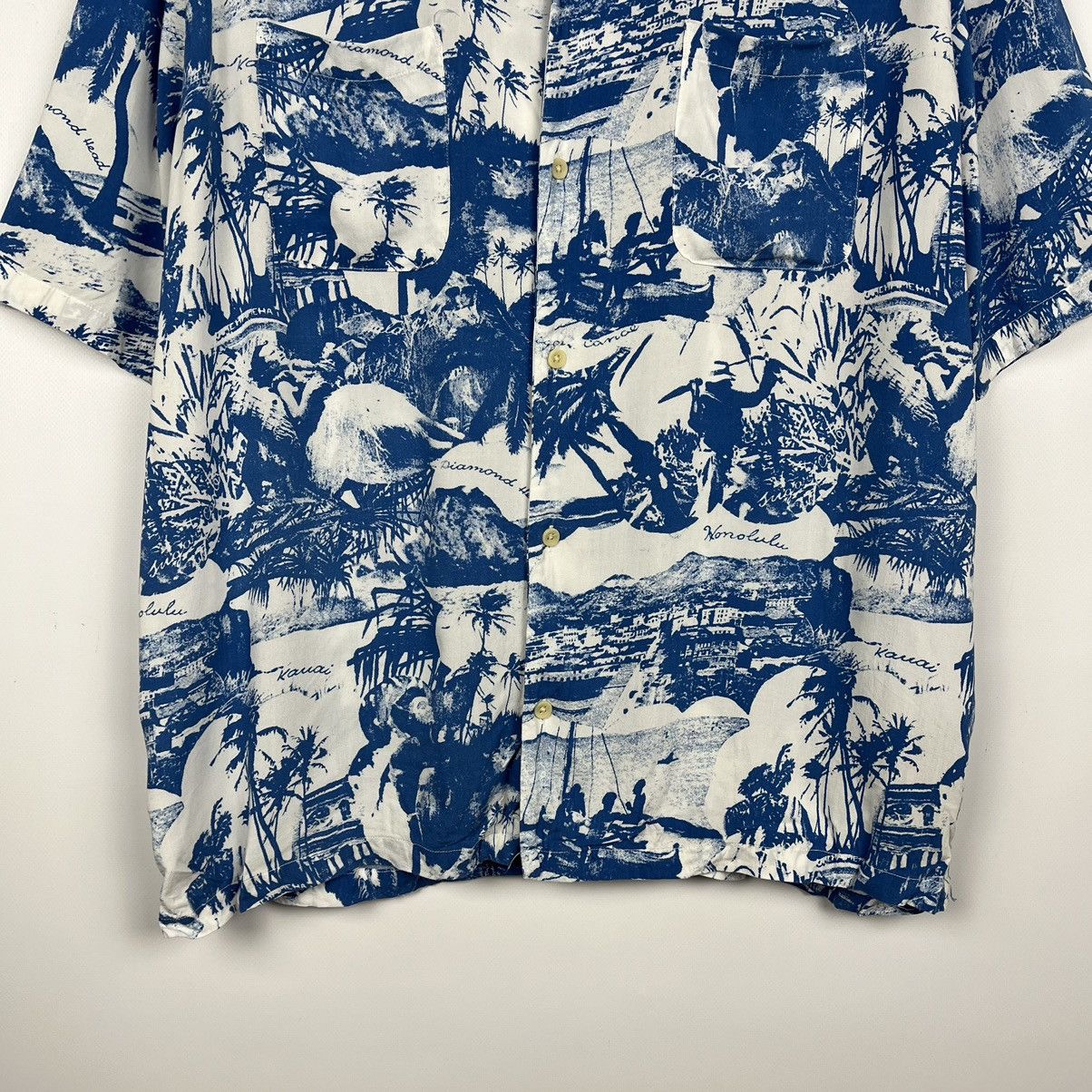 Allsaints Designer Allsaints AWA Hawaii crazy oversize shirt Size US L / EU 52-54 / 3 - 4 Thumbnail