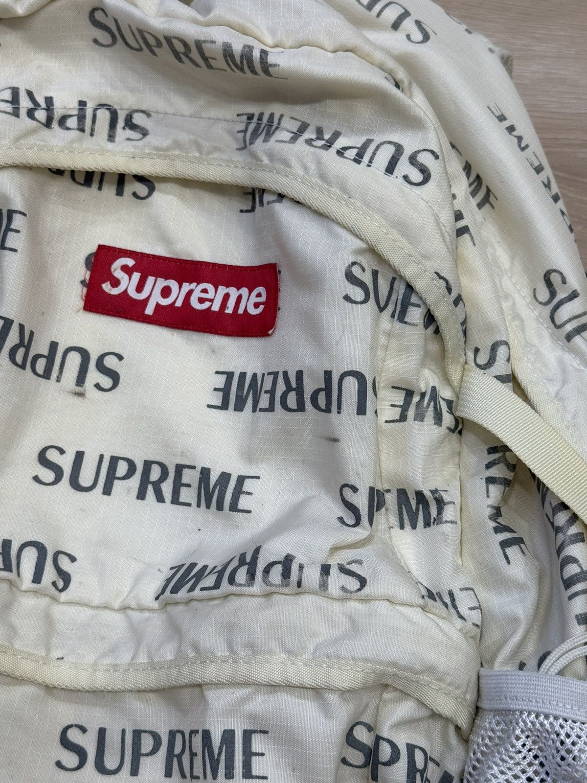 Supreme Supreme FW16 3M Reflective Repeat Backpack Size ONE SIZE - 5 Thumbnail