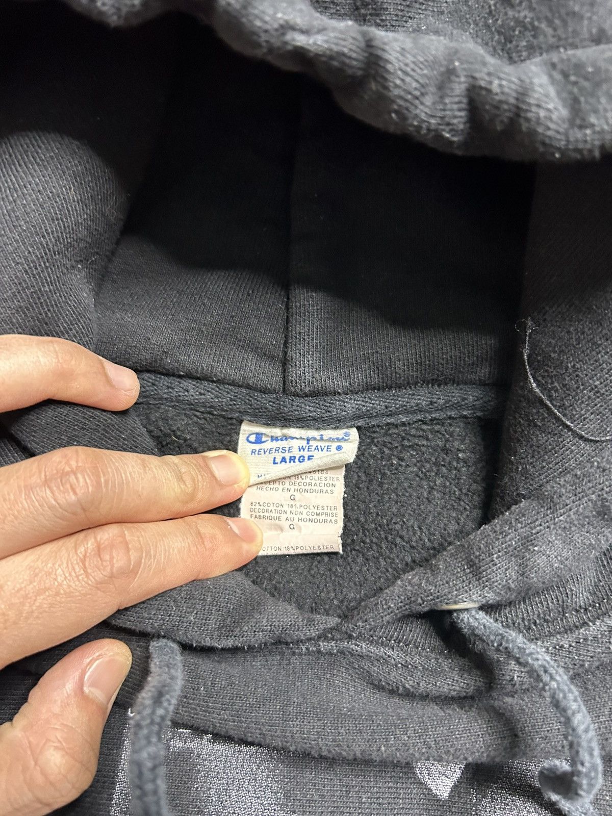 Champion × Vintage Vintage Y2K Champion Reverse Weave Devoted Sweatshirt Size US L / EU 52-54 / 3 - 6 Thumbnail