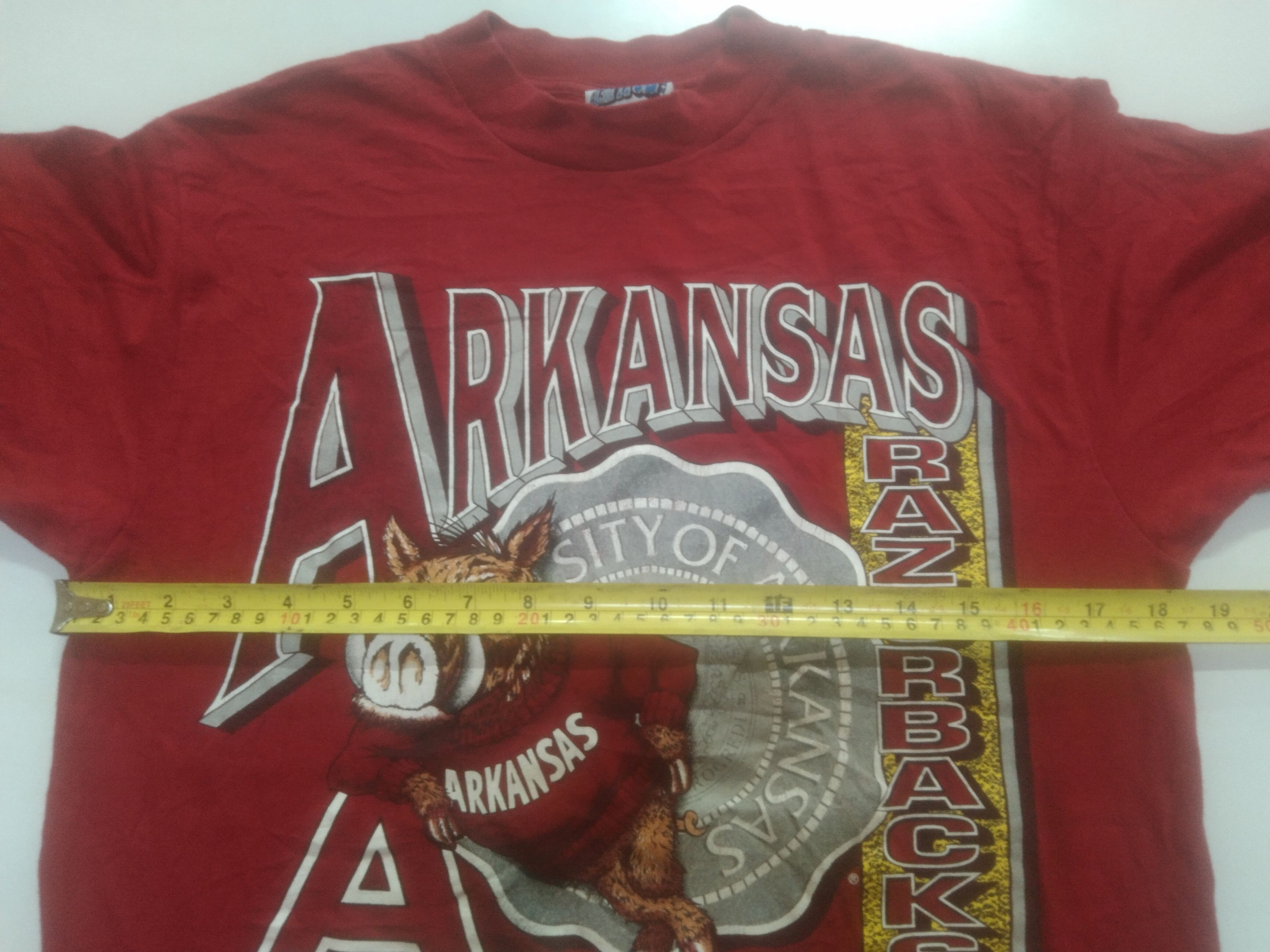 Vintage Vintage Arkansas Razorbacks tee Size US S / EU 44-46 / 1 - 7 Thumbnail