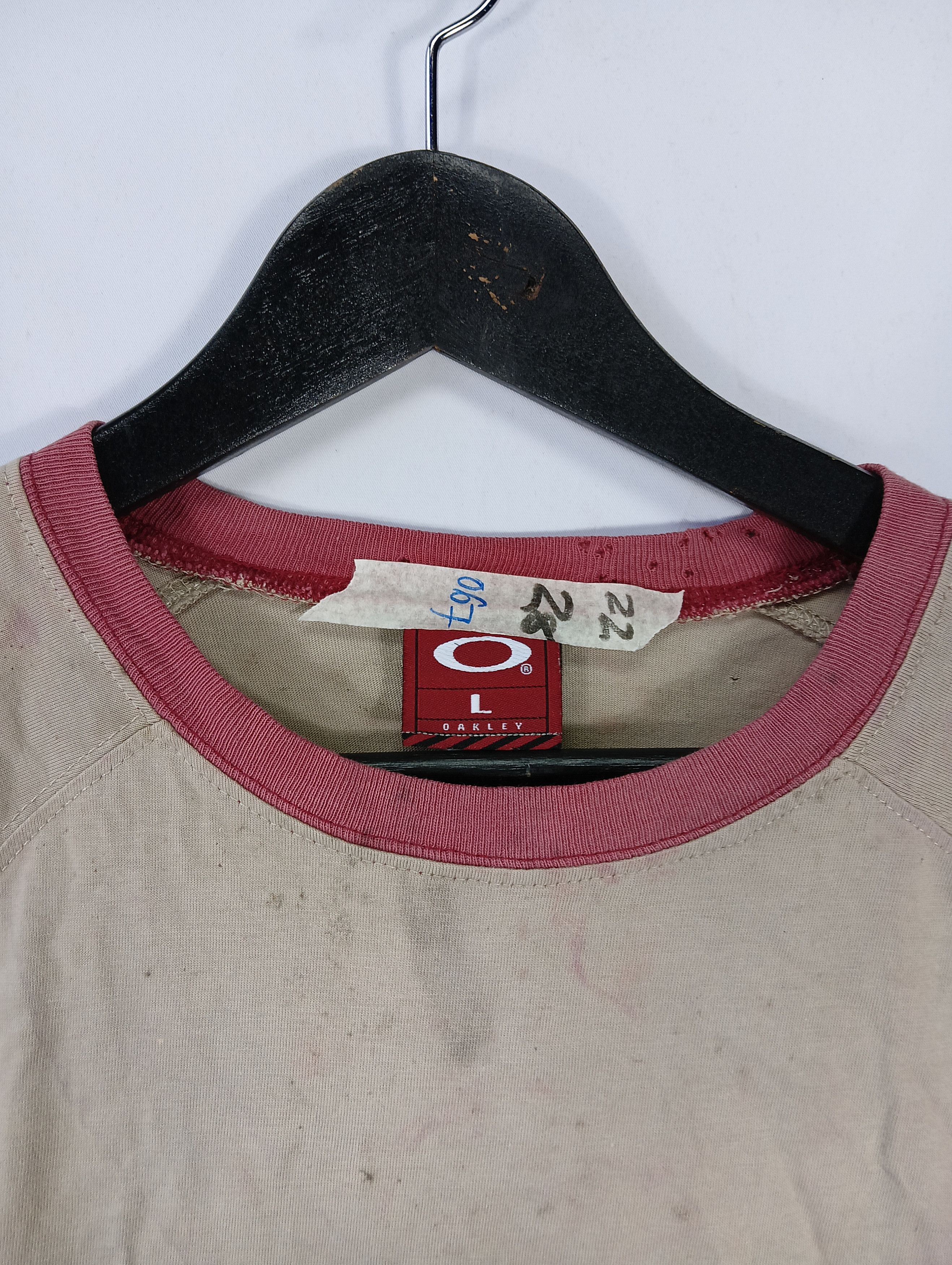 Oakley DISTRESSED OAKLEY ringer TEE Size US L / EU 52-54 / 3 - 4 Thumbnail