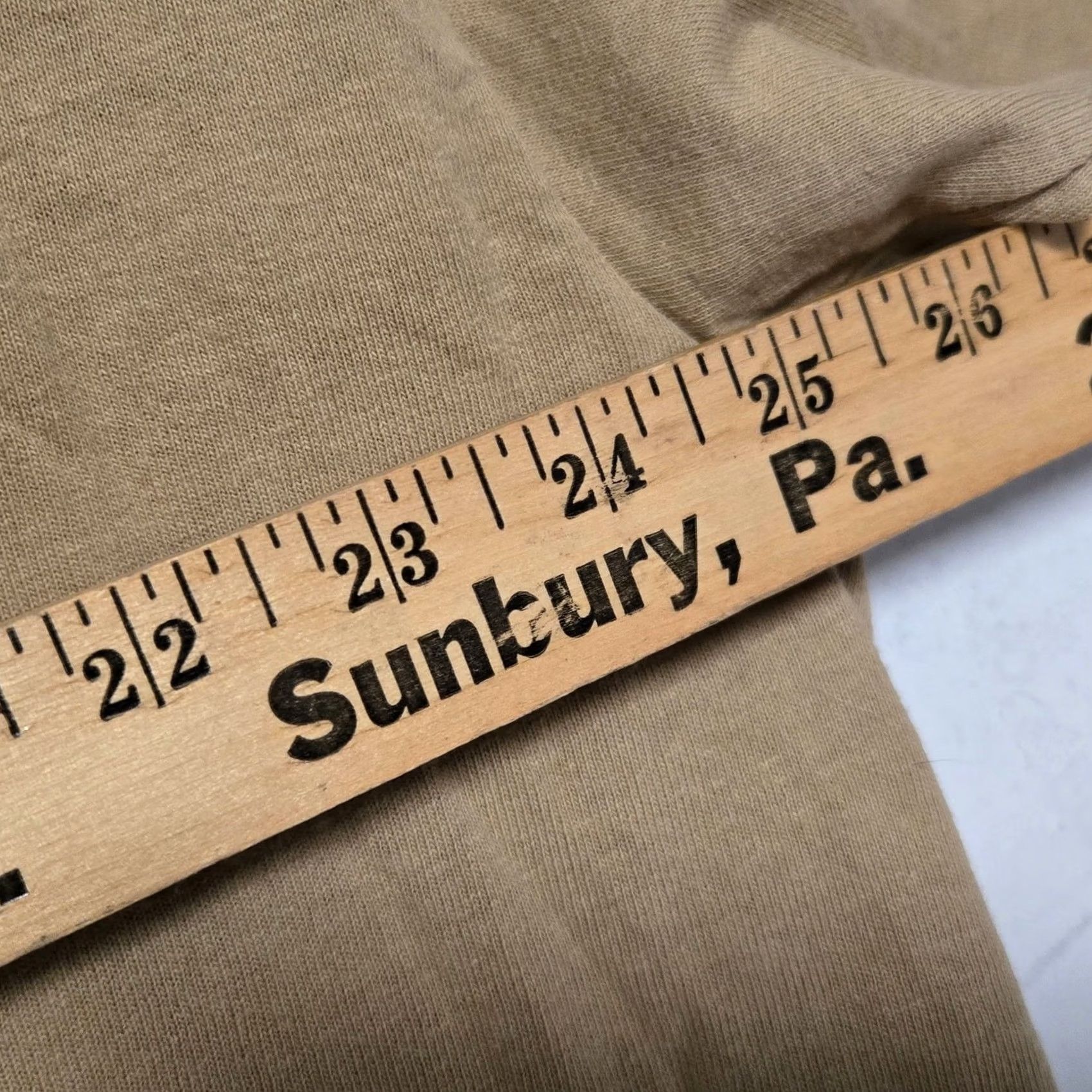 Gildan Y2K Jesus T-Shirt Men XL Tan "Christ Wasn't Given To You Just To Sit On A Pew" Size US XL / EU 56 / 4 - 5 Thumbnail