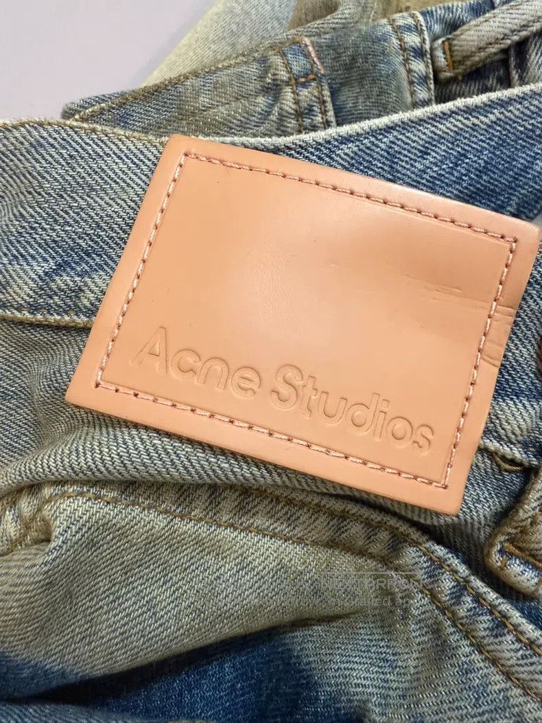 Acne Studios Acne Studios Distressed Straight-Leg Dirty-Style Mud-Dyed Size 26" / US 2 / IT 38 - 6 Thumbnail