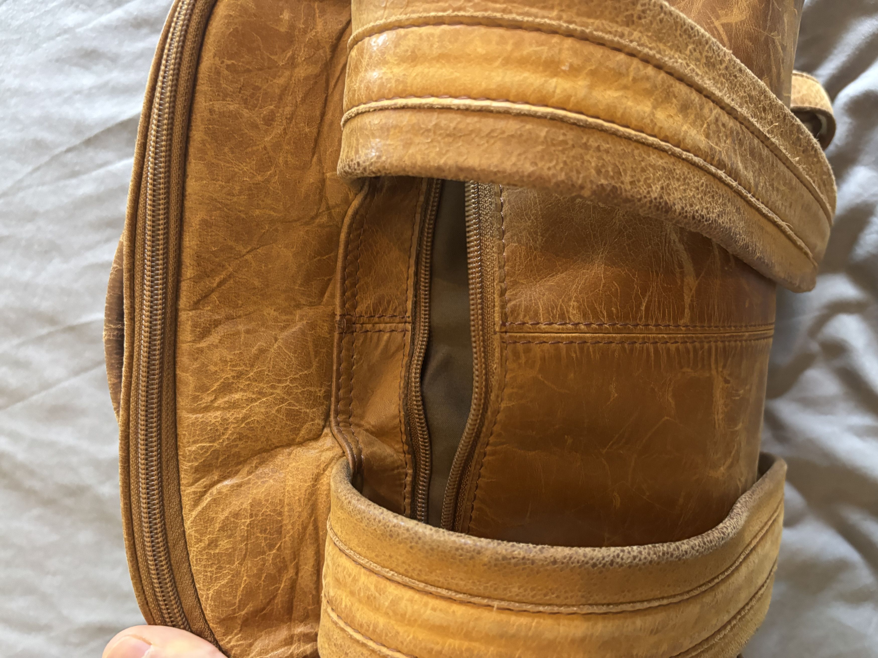 Other Hides Leather Backpack Rucksack - Full Grain Leather - 27L Size ONE SIZE - 4 Thumbnail
