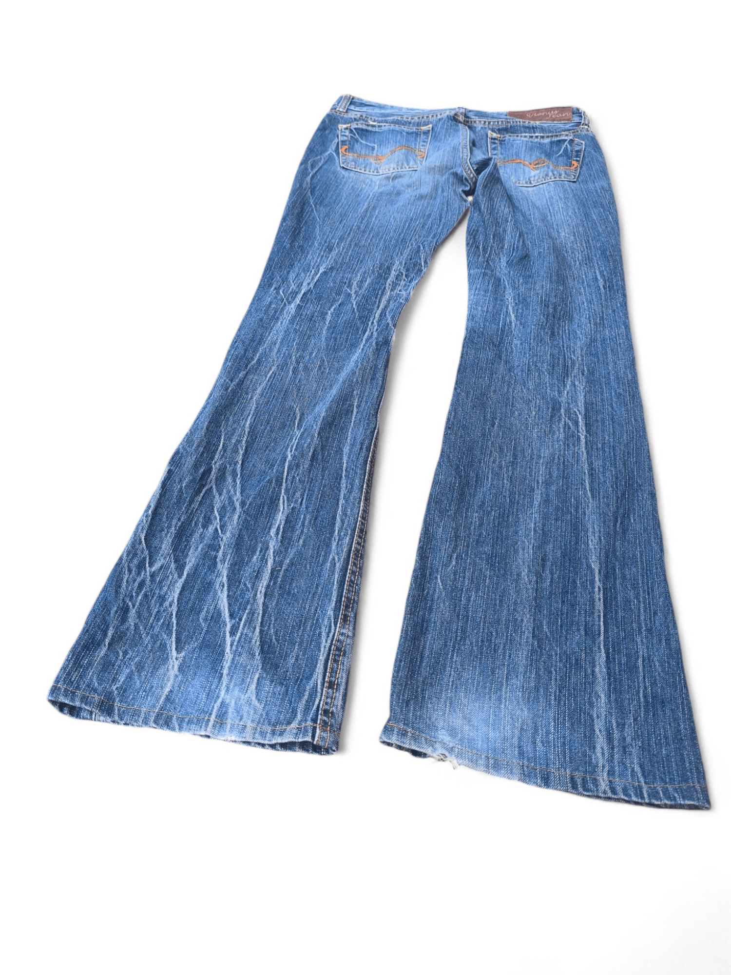 Edwin × Japanese Brand × Le Grande Bleu (L.G.B.) EDWIN ROCKERS BOOTCUT FLARE JEANS Size US 31 - 1 Thumbnail