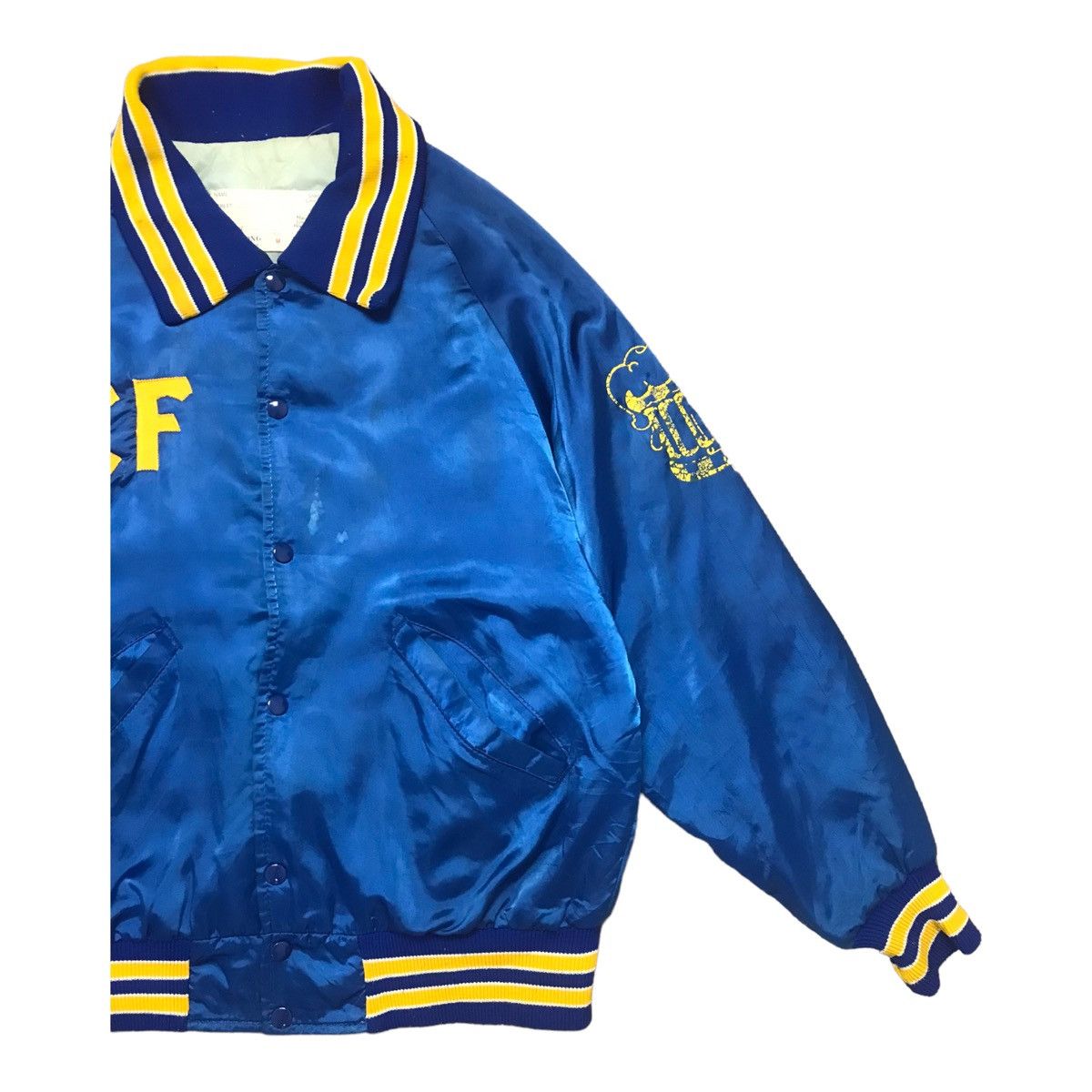 Delong × Vintage Delong Varsity Embroidered Nylon Jacket Size US M / EU 48-50 / 2 - 5 Thumbnail