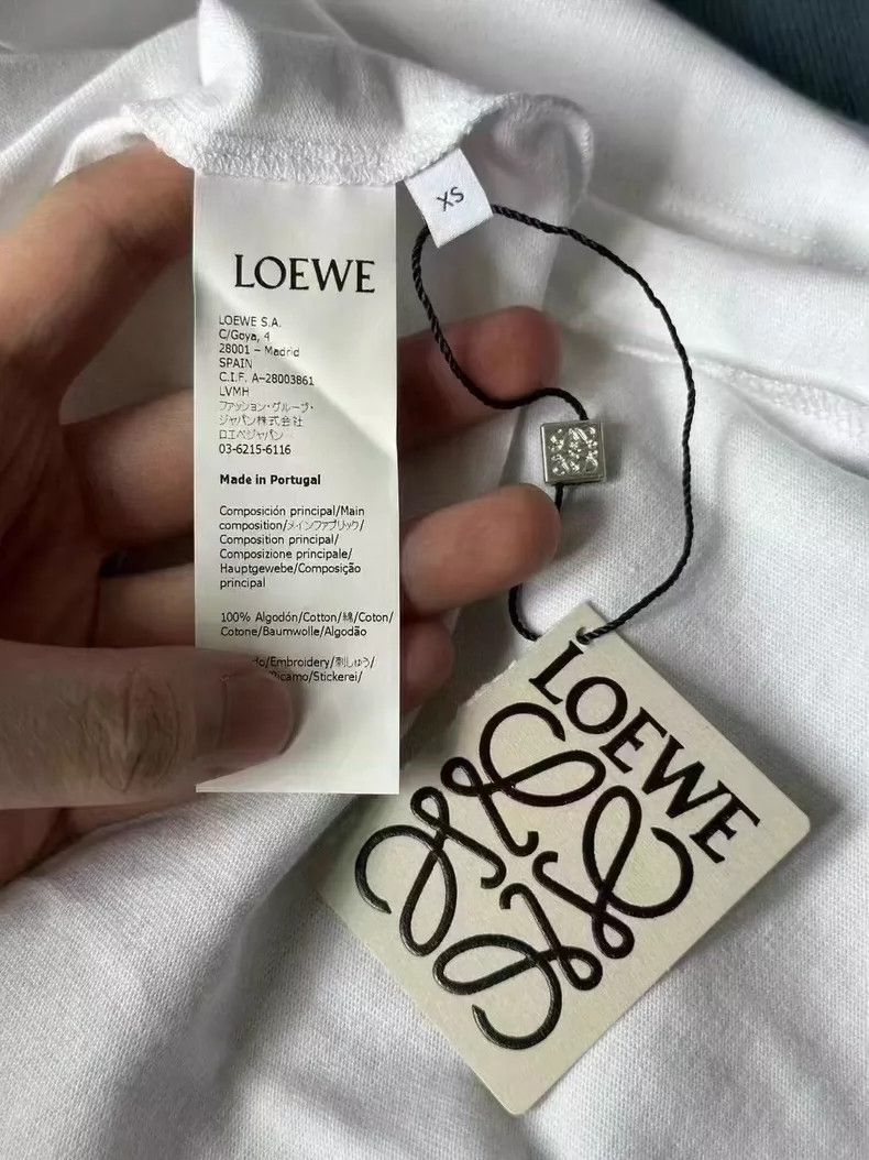 Loewe loewe White short sleeves 2505-Nextarrow Size US XS / EU 42 / 0 - 3 Thumbnail