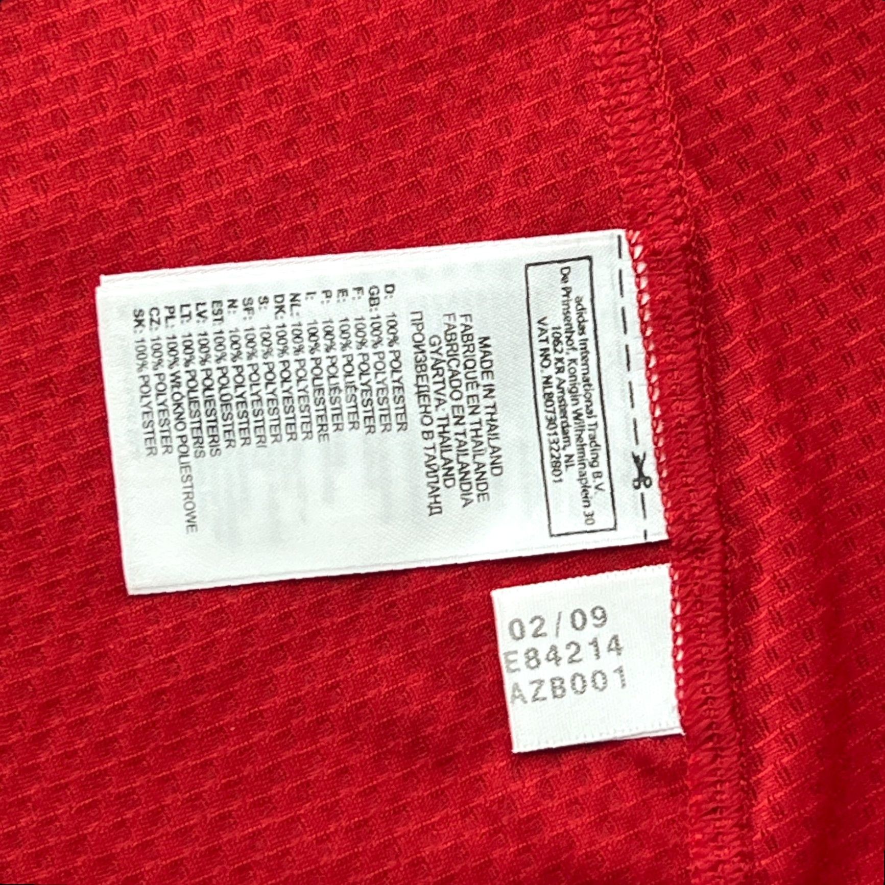 Adidas Bayern Munich 2009 2010 Home Football Jersey Mens 3XL Adidas Red Jersey Mens 3XL Red Football Shirt Adidas Mens Vintage Size US XXL / EU 58 / 5 - 5 Thumbnail