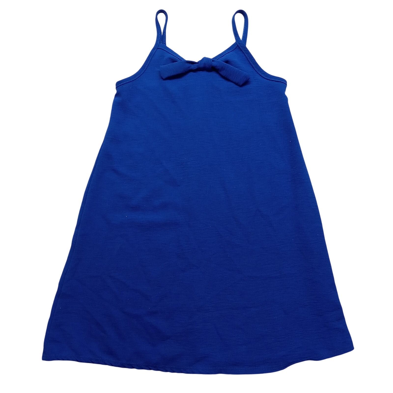 & Other Stories Girl's Sun Dress 7/8 Sleeveless Blue Solid Polyester Size M / US 6-8 / IT 42-44 - 1 Thumbnail