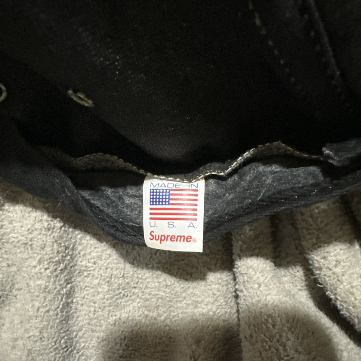 Supreme Supreme Herringbone Donegal Camp Cap Gray Grey Blue SS12 Size ONE SIZE - 4 Thumbnail