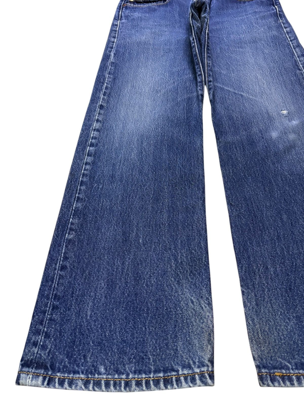 Levi's Vintage 90s Levis 501 Blue Wash Distress Loose Baggy Jeans Size US 31 - 6 Thumbnail
