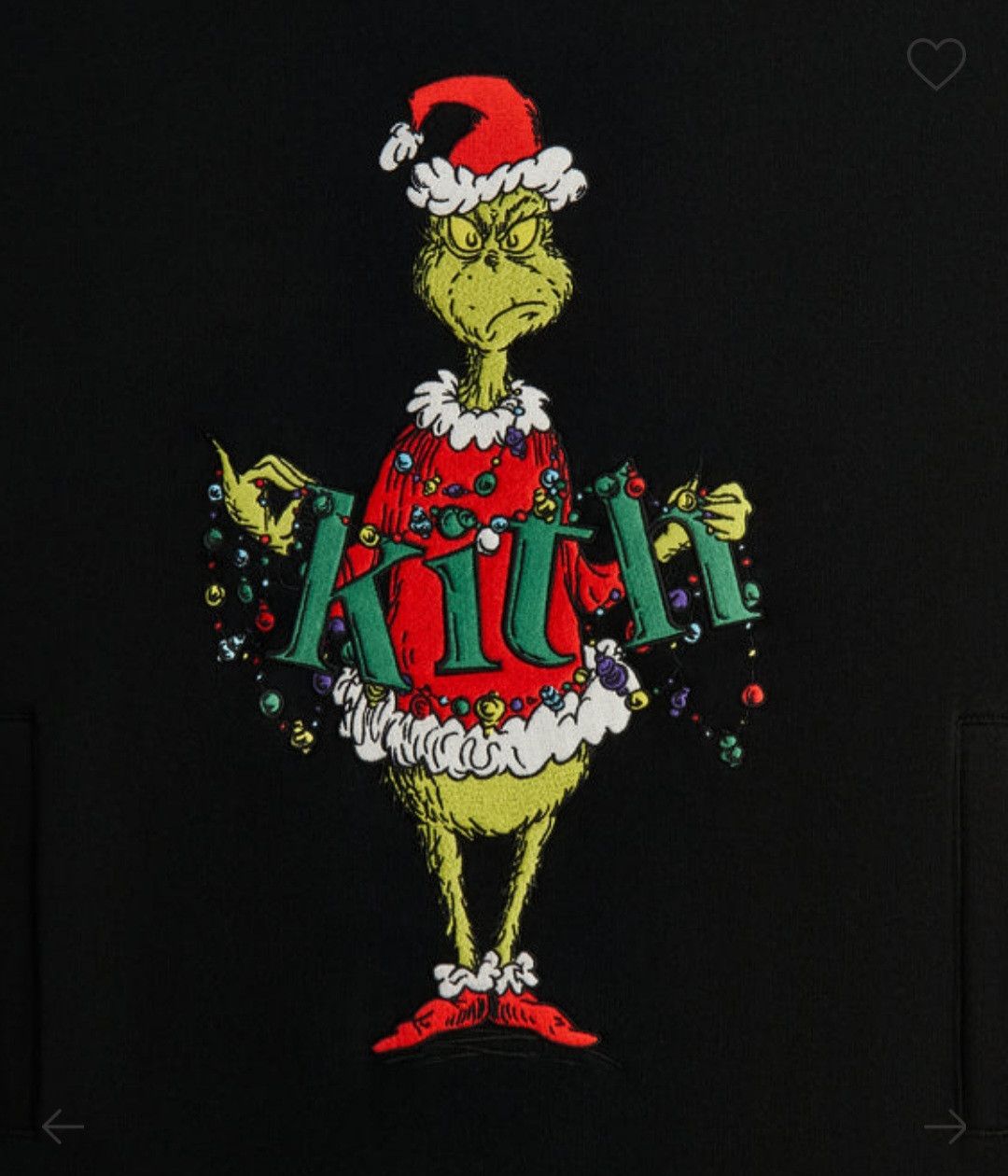 Kith Kith x The Grinch Ornament Williams III Hoodie Size US S / EU 44-46 / 1 - 3 Thumbnail