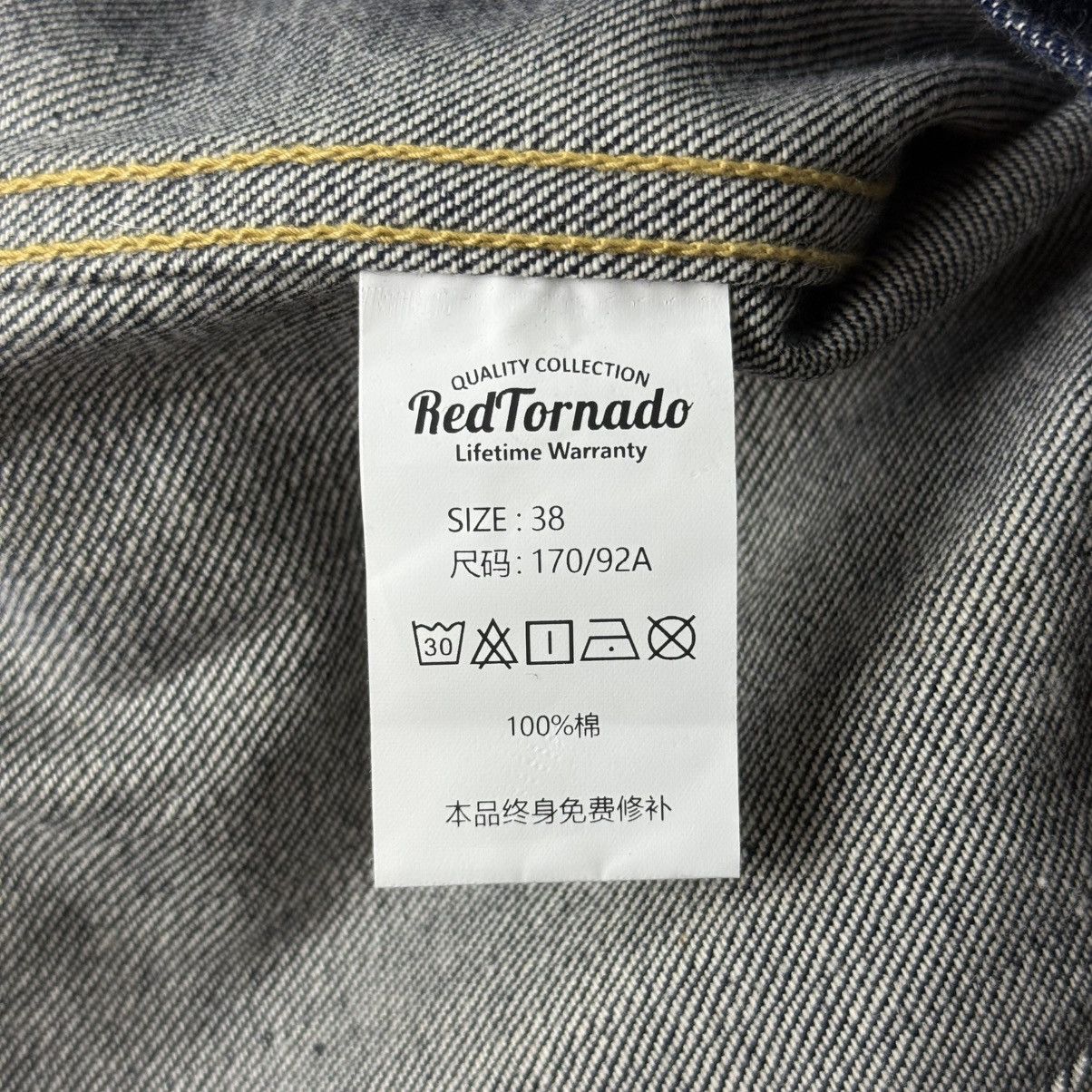 Japanese Brand Red Tornado LVC 557 big E TYPE3-0001 14oz Selvedge Denim Size US M / EU 48-50 / 2 - 9 Thumbnail