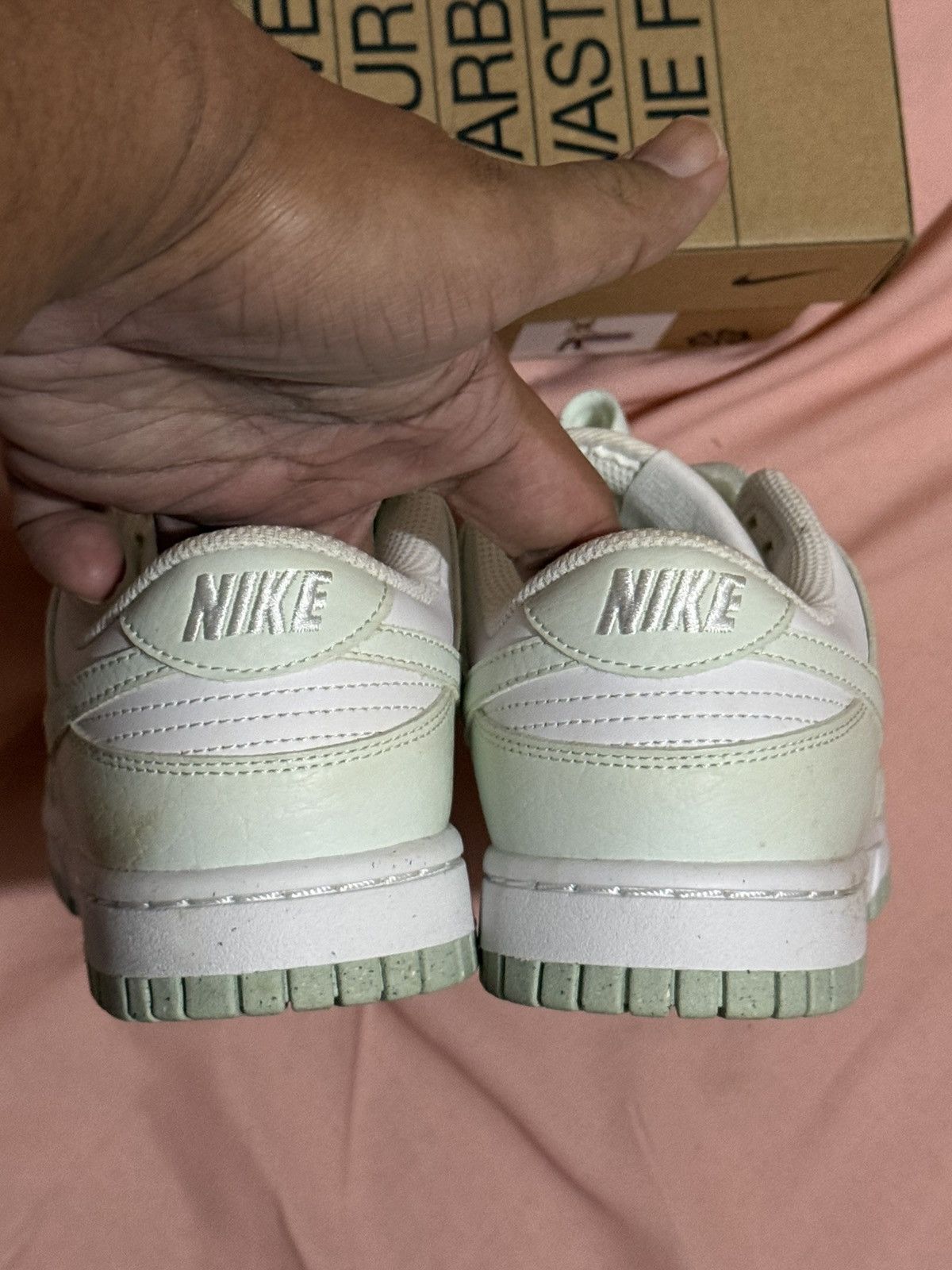 Nike Nike Dunk Low Next Nature Barely Green Size US 7 / IT 37 - 4 Thumbnail