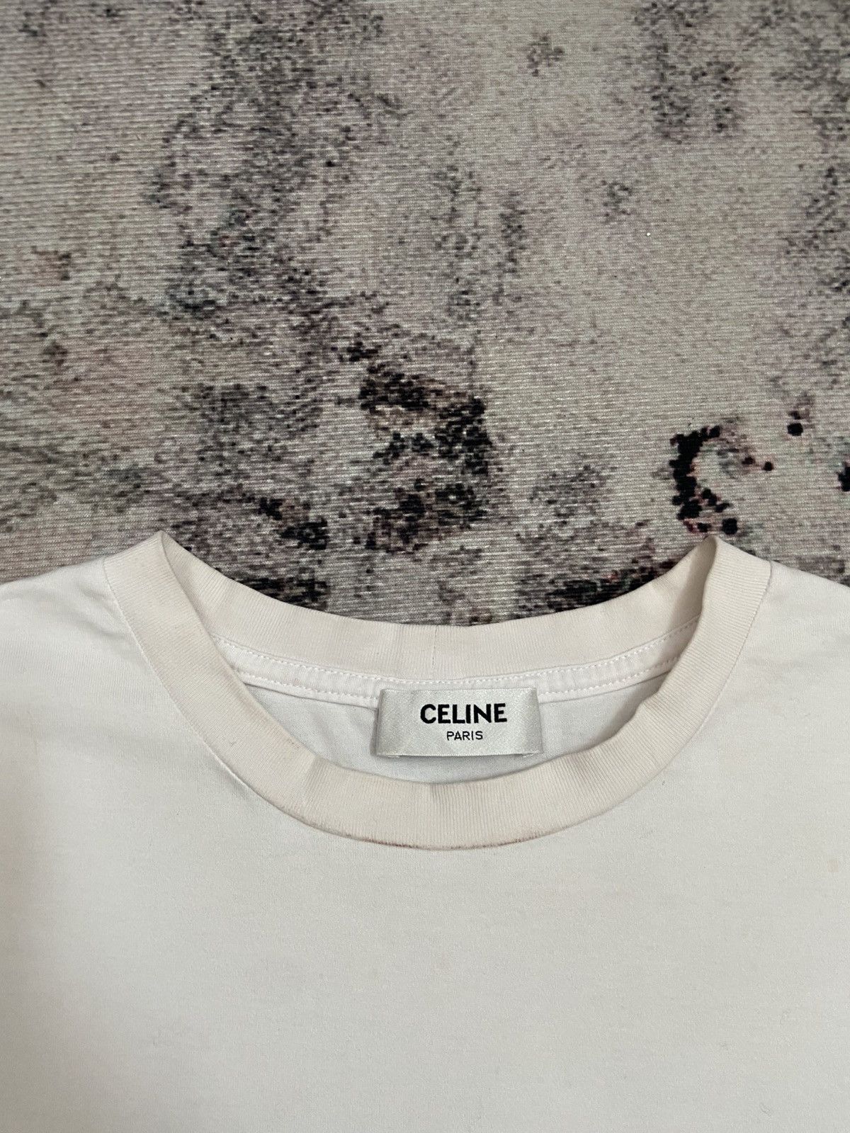Celine Celine Paris Logo Tee Size S / US 4 / IT 40 - 4 Thumbnail