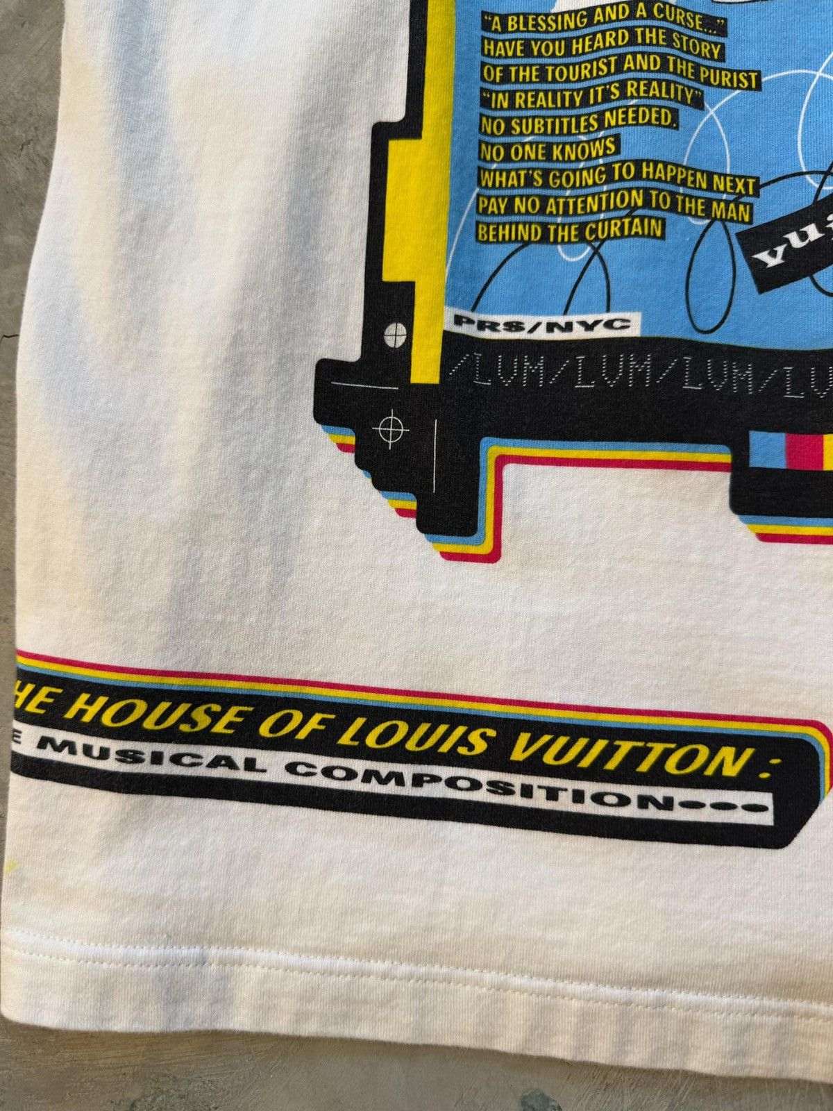 Louis Vuitton Louis Vuitton Jazz Flyers white tee Size US S / EU 44-46 / 1 - 7 Thumbnail
